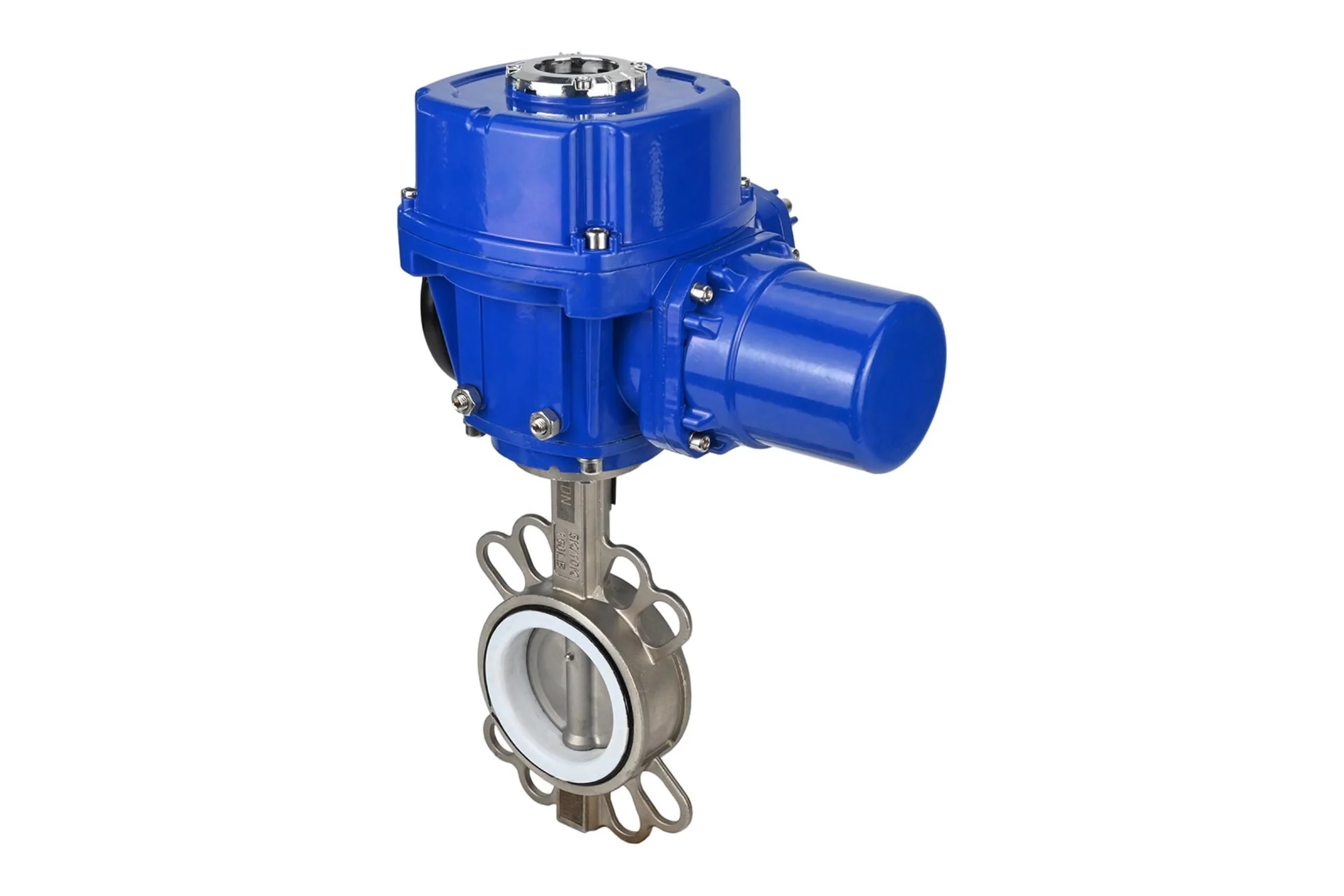Затвор DN.ru 316L-316L-PTFE Ду200 Ру16 с электроприводом QT-W (M)-060 380В D050-12576