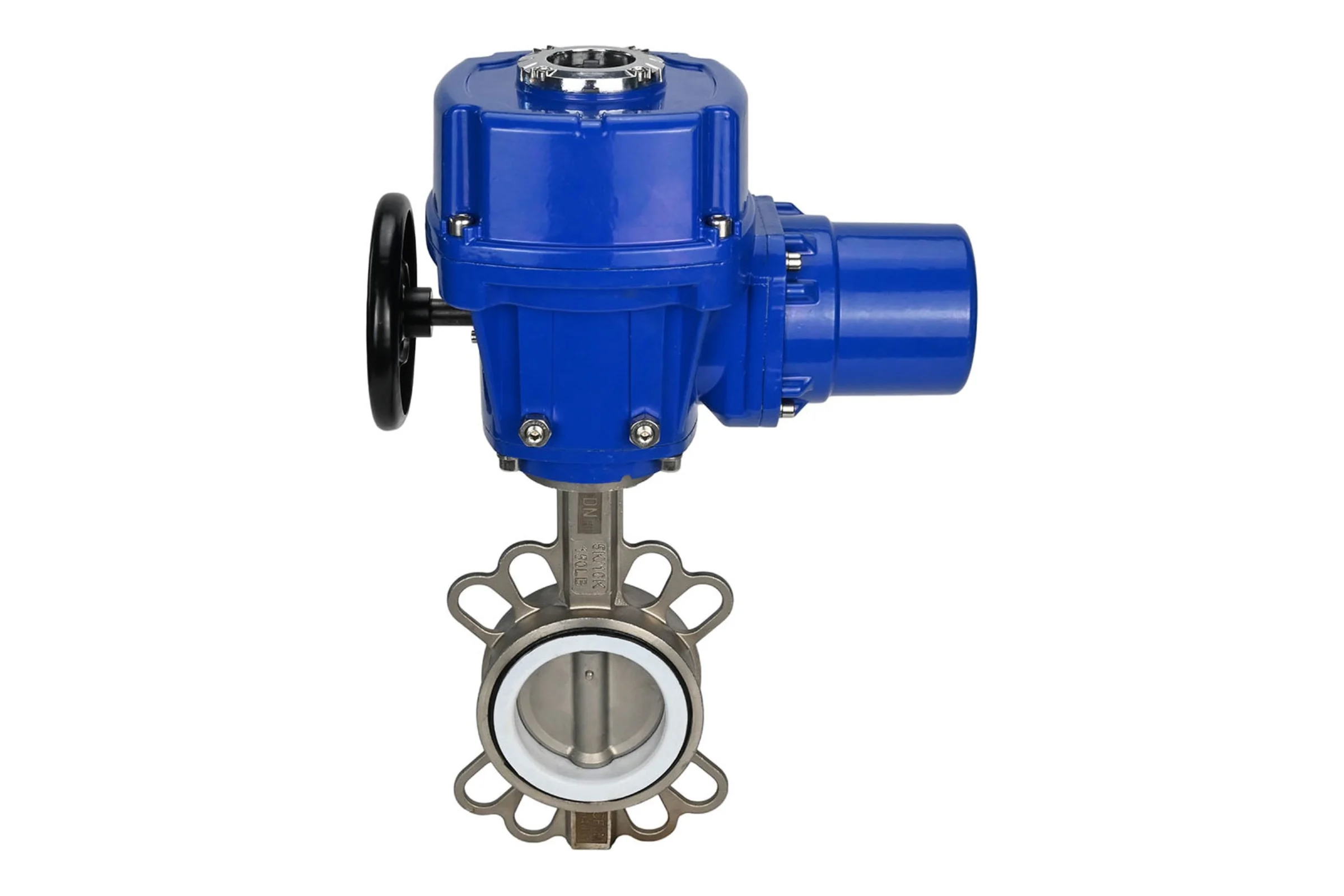 Затвор DN.ru 316L-316L-PTFE Ду200 Ру16 с электроприводом QT-W (M)-060 380В D050-12576