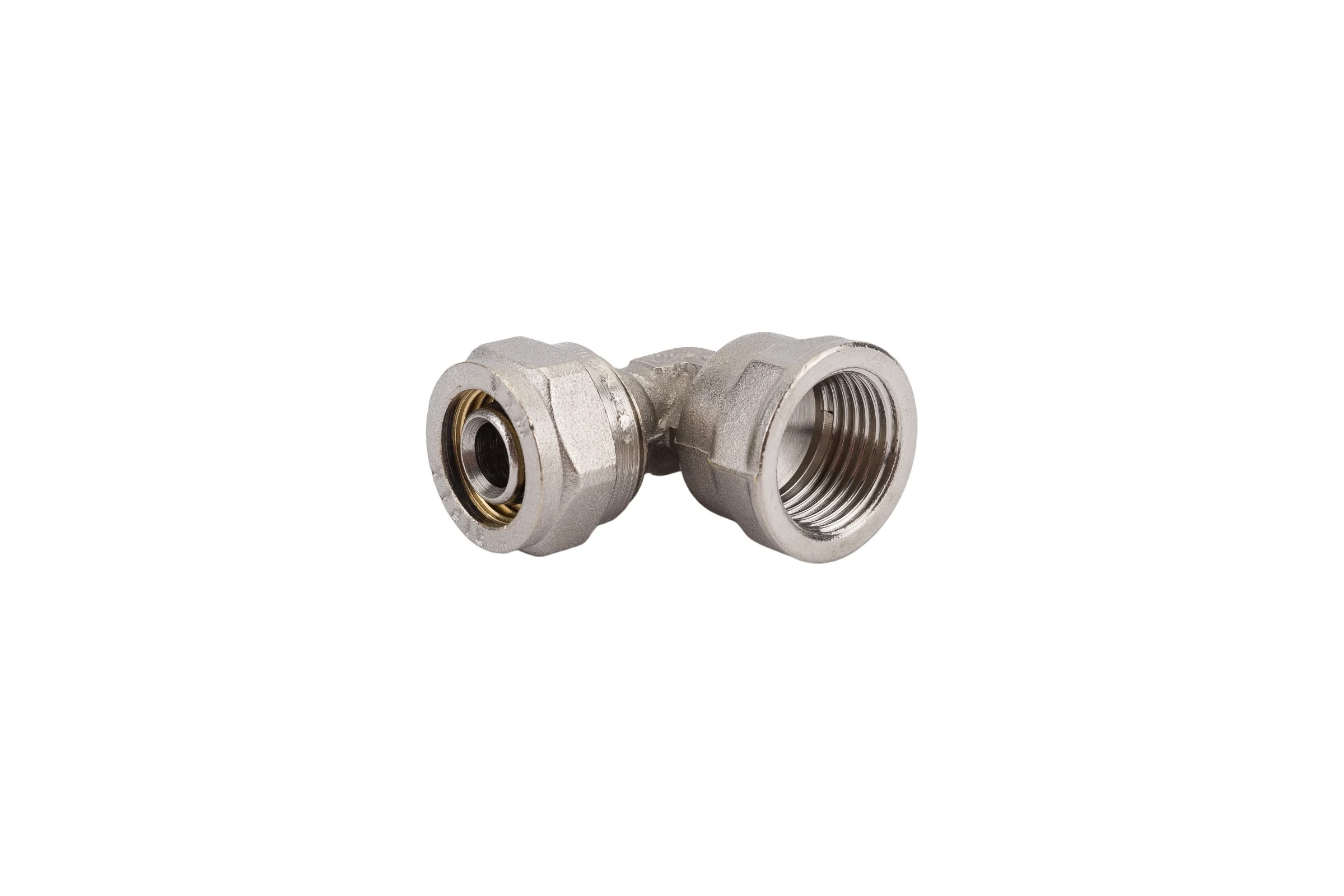 Комплект Valtec _41 VI7 Угольник обжимной с переходом на вн. р. 16x1/2" VTm.352.N.001604 5 штук VT.VI7.K41.352001604.5