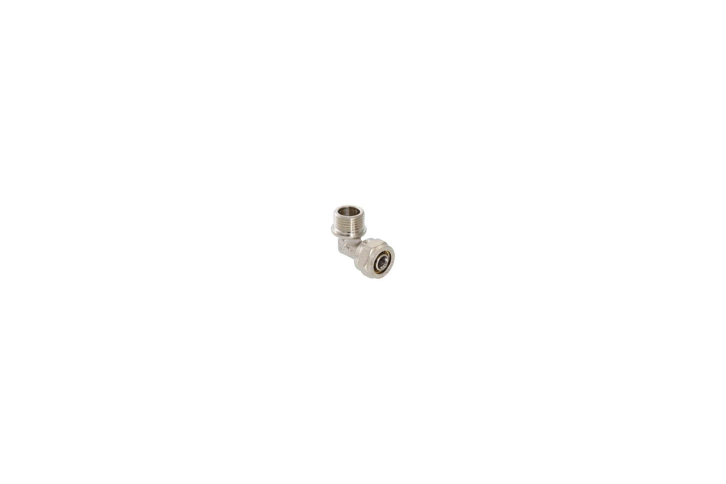 Комплект Valtec _43 VI7 Угольник обжимной с переходом на нар. р. 20x1/2" VTm.353.N.002004 5 штук VT.VI7.K43.353002004.5