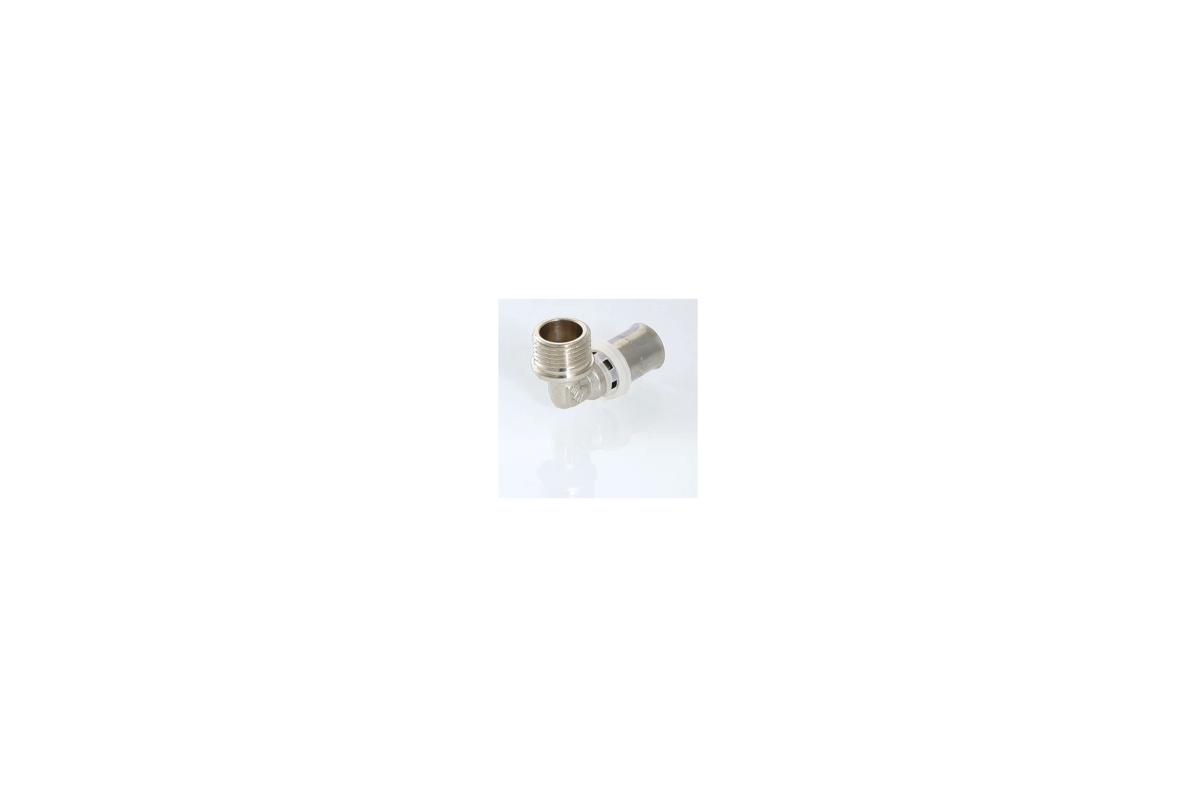 Комплект Valtec _28 VI7 Угольник пресс с переходом на нар. р. 16x1/2 VTm.253.N.001604 5 штук VT.VI7.K28.253001604.5