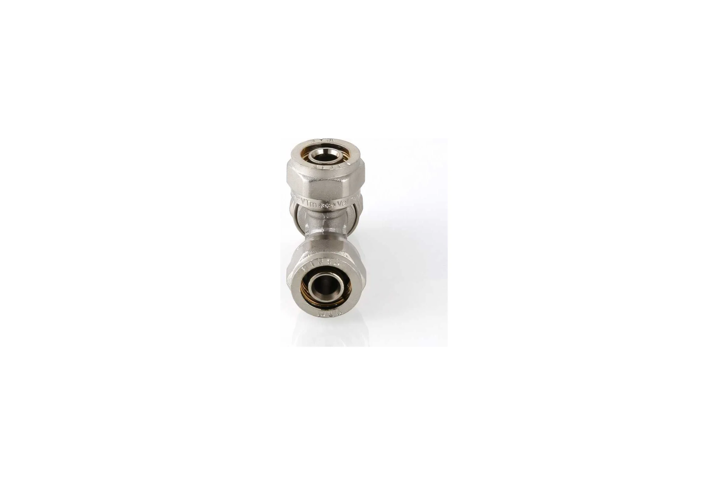 Комплект Valtec _38 VI7 Тройник обжимной 16 VTm.331.N.161616 5 штук VT.VI7.K38.331161616.5