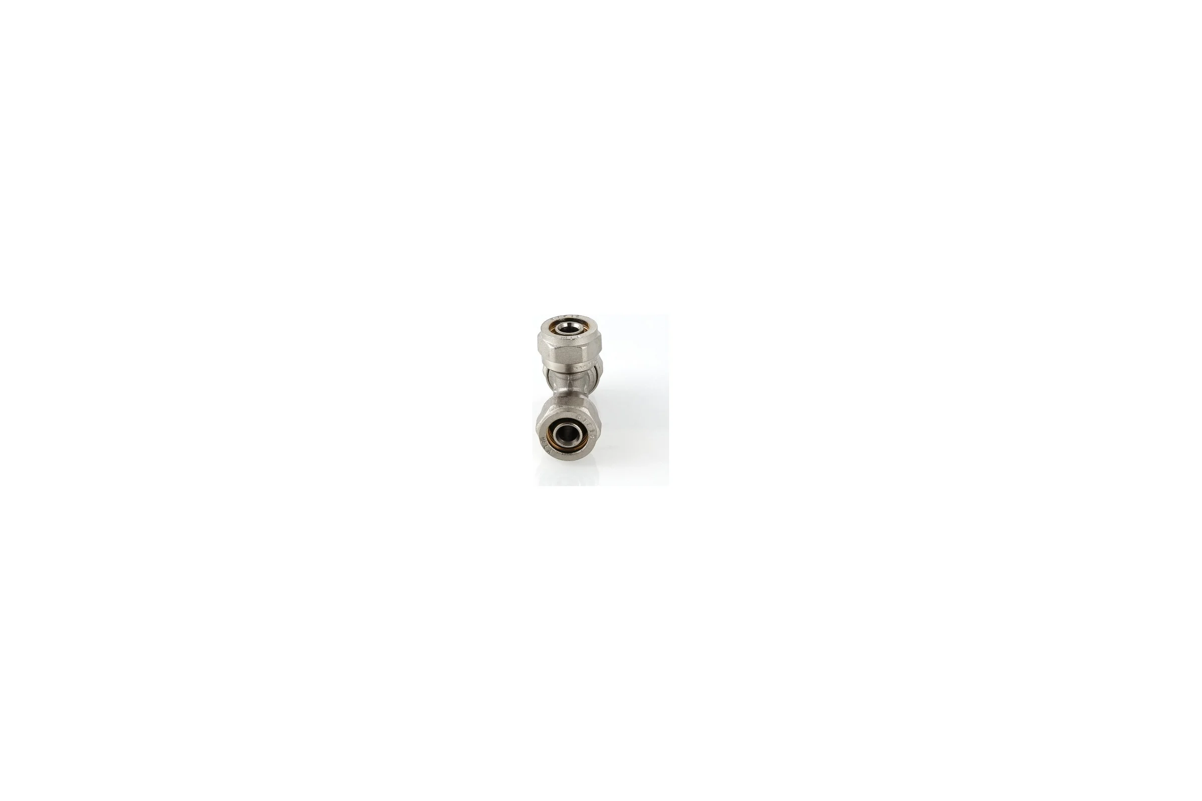 Комплект Valtec _38 VI7 Тройник обжимной 16 VTm.331.N.161616 5 штук VT.VI7.K38.331161616.5