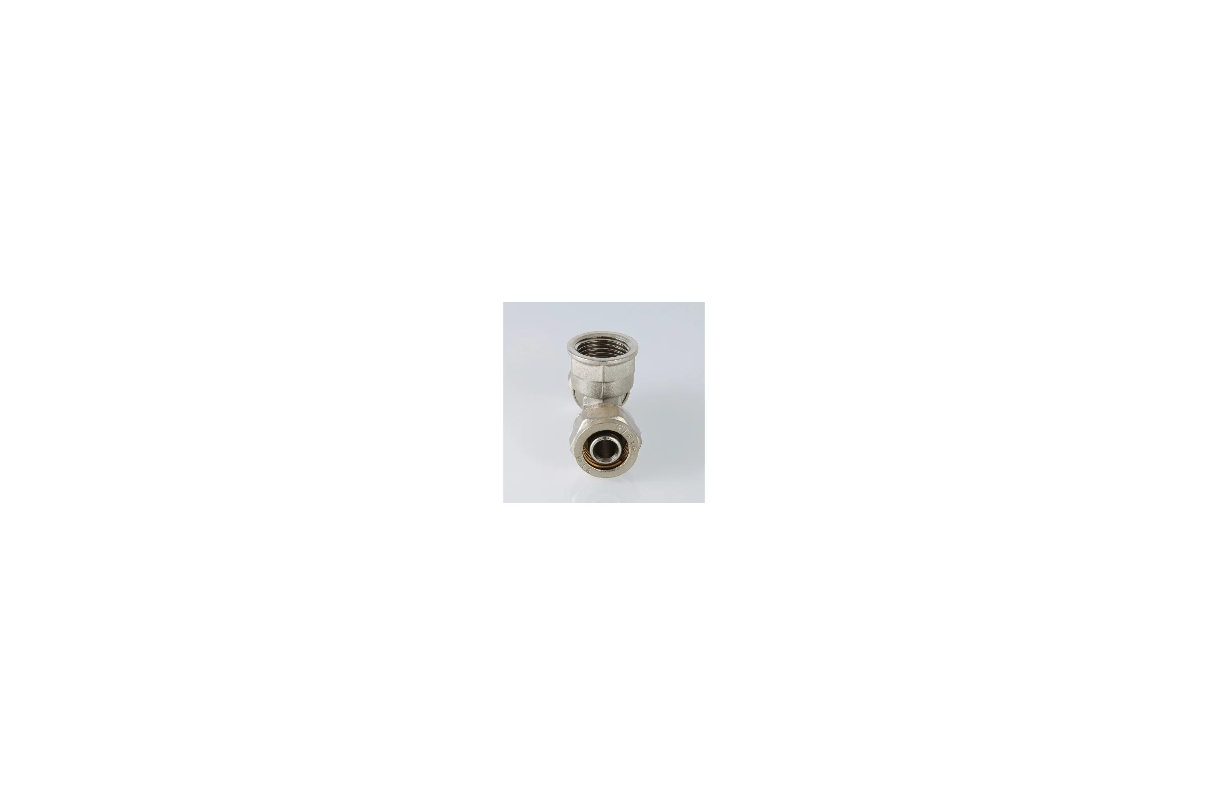 Комплект Valtec _39 VI7 Тройник обжимной с переходом на вн. р. 16x1/2" VTm.332.N.160416 5 штук VT.VI7.K39.332160416.5