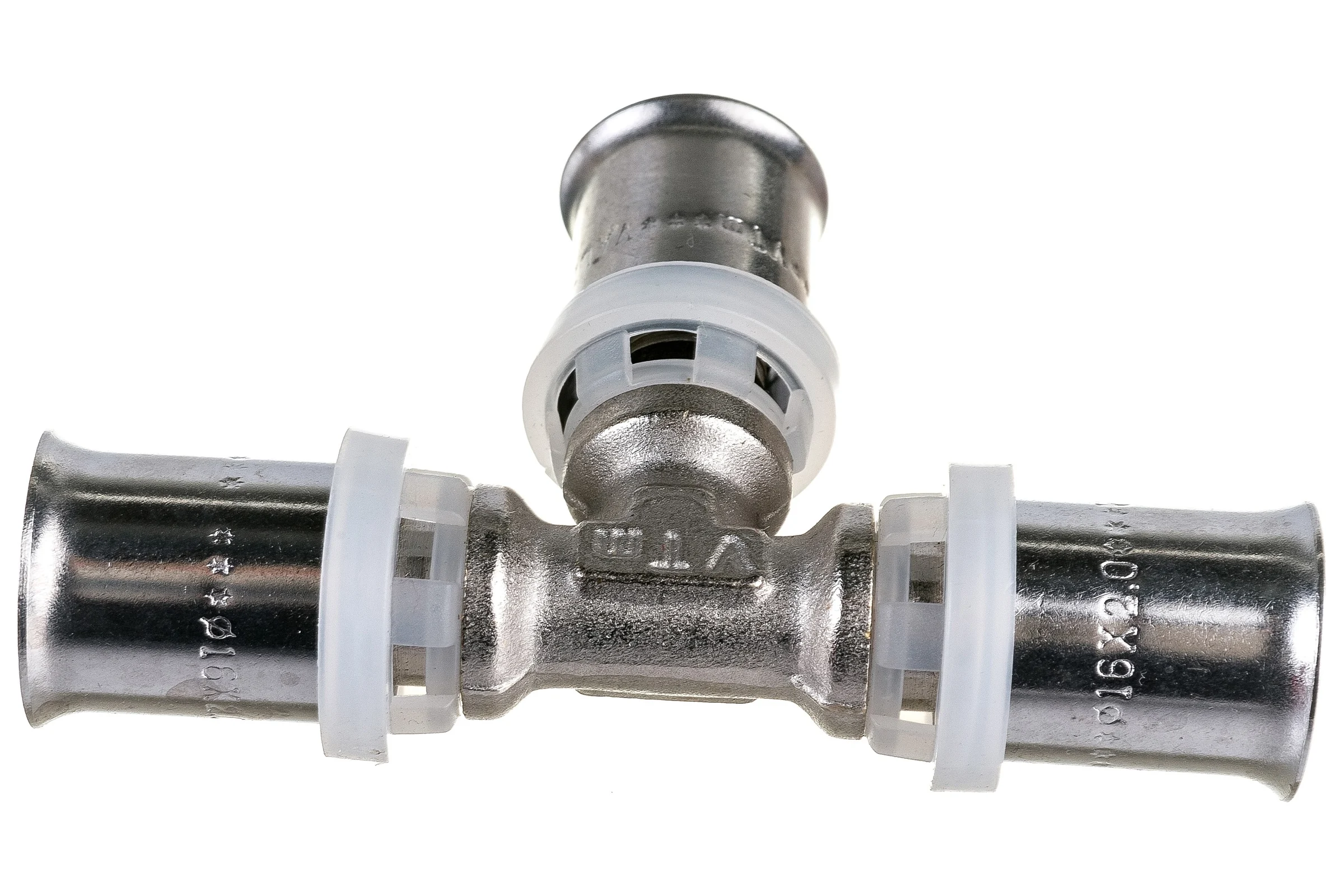 Комплект Valtec_70 VI7 Тройник пресс 16 VTm.231.N.161616 (Упаковка 5 штук) VT.VI7.K70.231161616.5