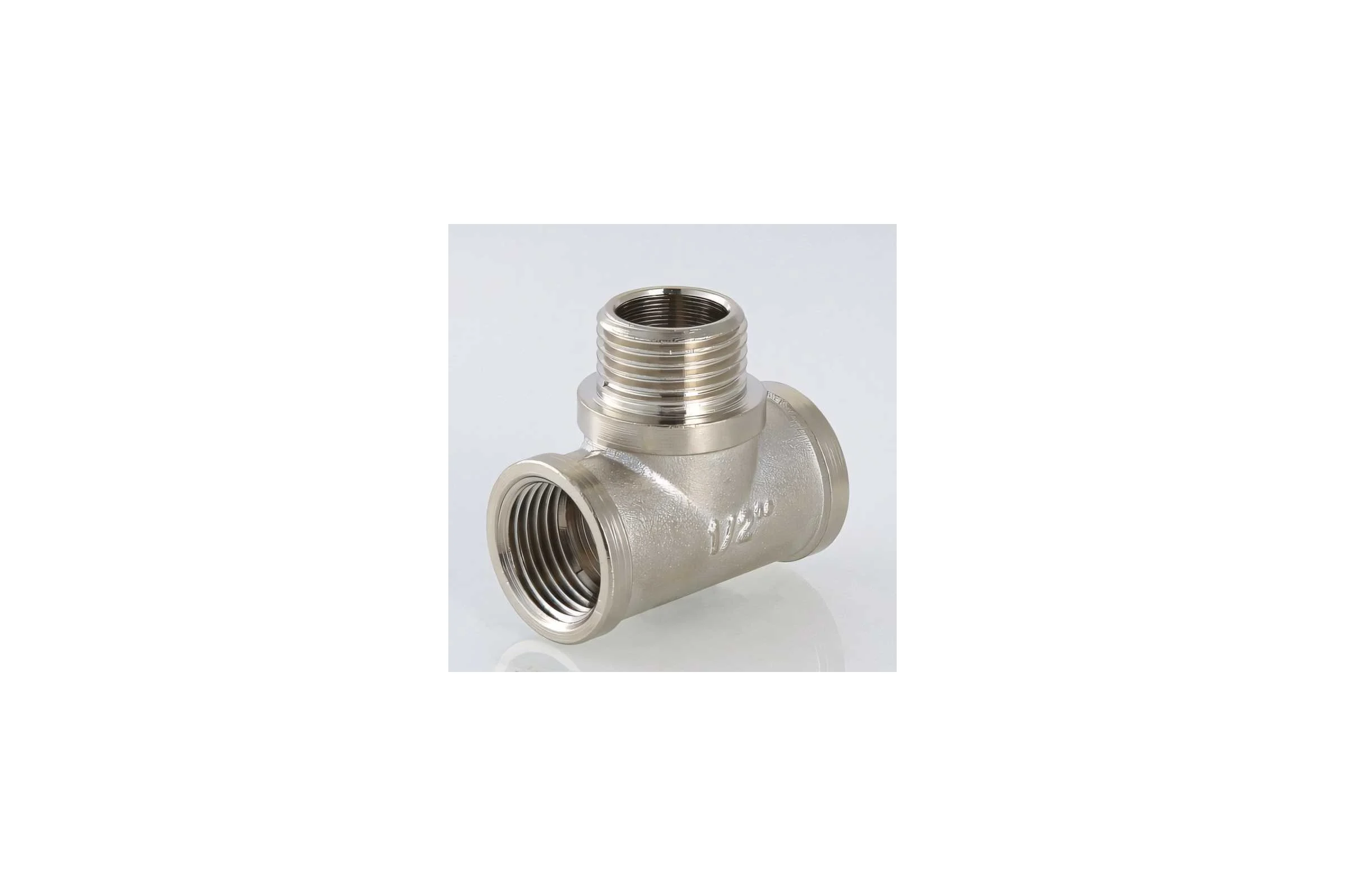 Комплект Valtec _50 VI7 Тройник с переходом на нар. р. 1/2 вн.-нар.-вн. VTr.132.N.0004 5 штук VT.VI7.K50.1320004.5