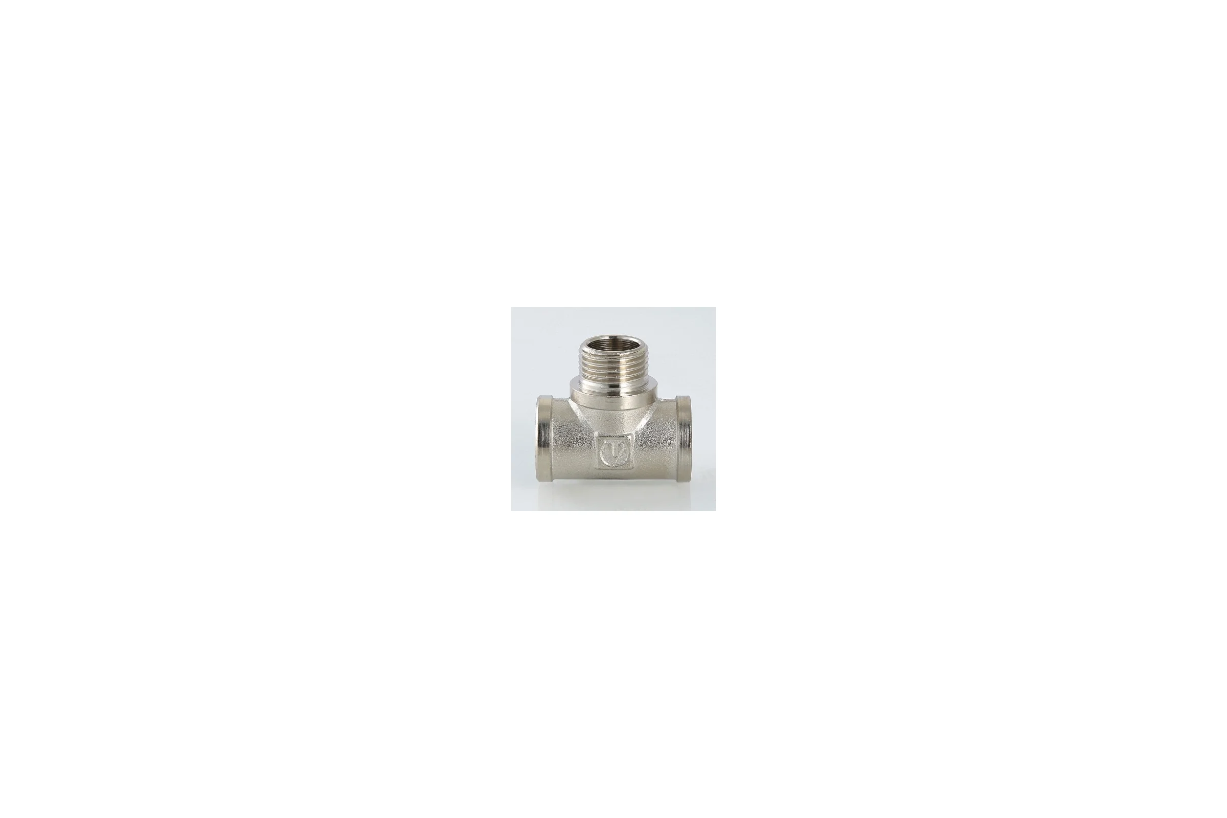 Комплект Valtec _50 VI7 Тройник с переходом на нар. р. 1/2 вн.-нар.-вн. VTr.132.N.0004 5 штук VT.VI7.K50.1320004.5