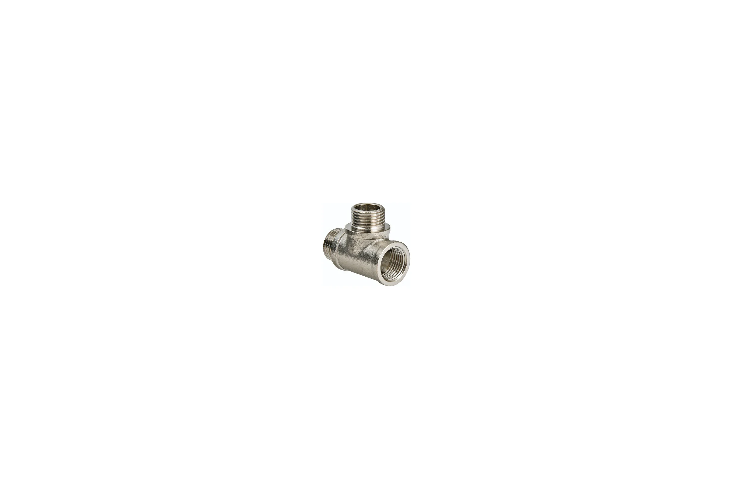 Комплект Valtec _51 VI7 Тройник с двумя переходами на нар. р. 1/2 вн.-нар.-нар. VTr.133.N.0004 5 штук VT.VI7.K51.1330004.5