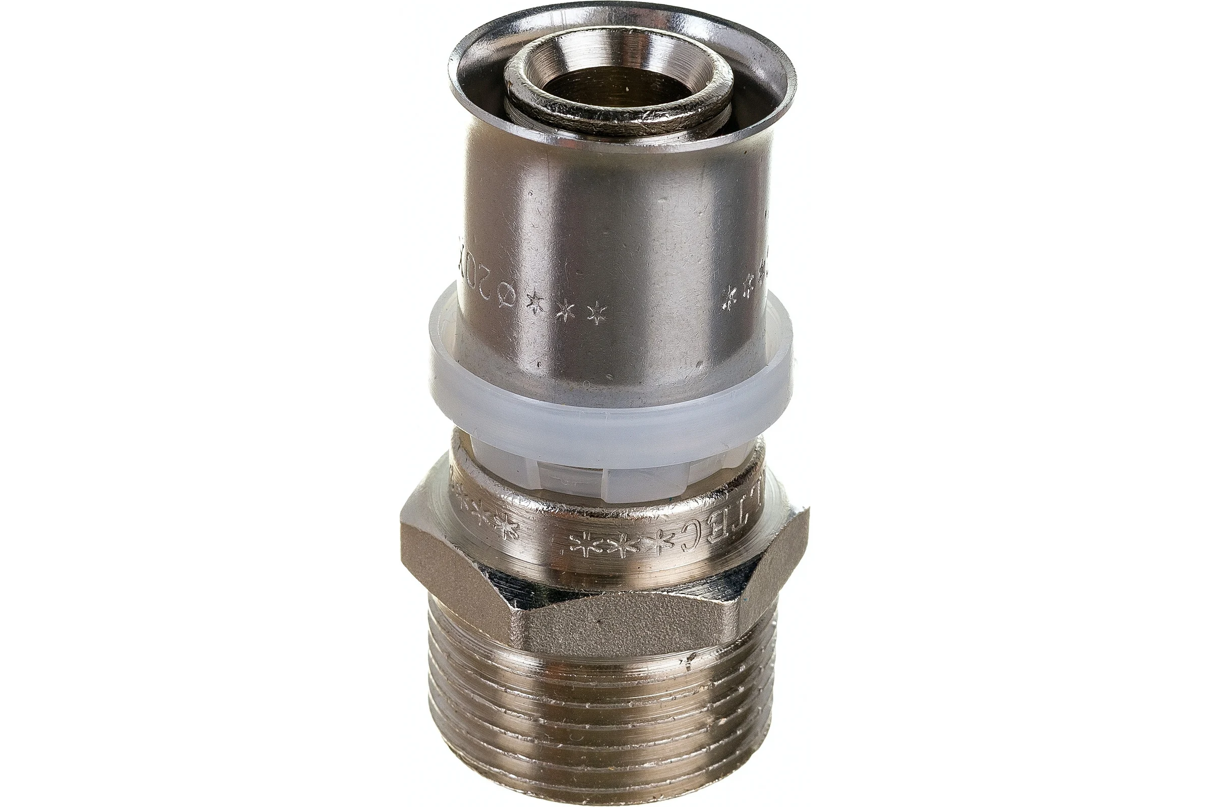 Комплект Valtec _20 VI7 Соединитель пресс с переходом на нар. р. 20x3/4 VTm.201.N.002005 5 штук VT.VI7.K20.201002005.5