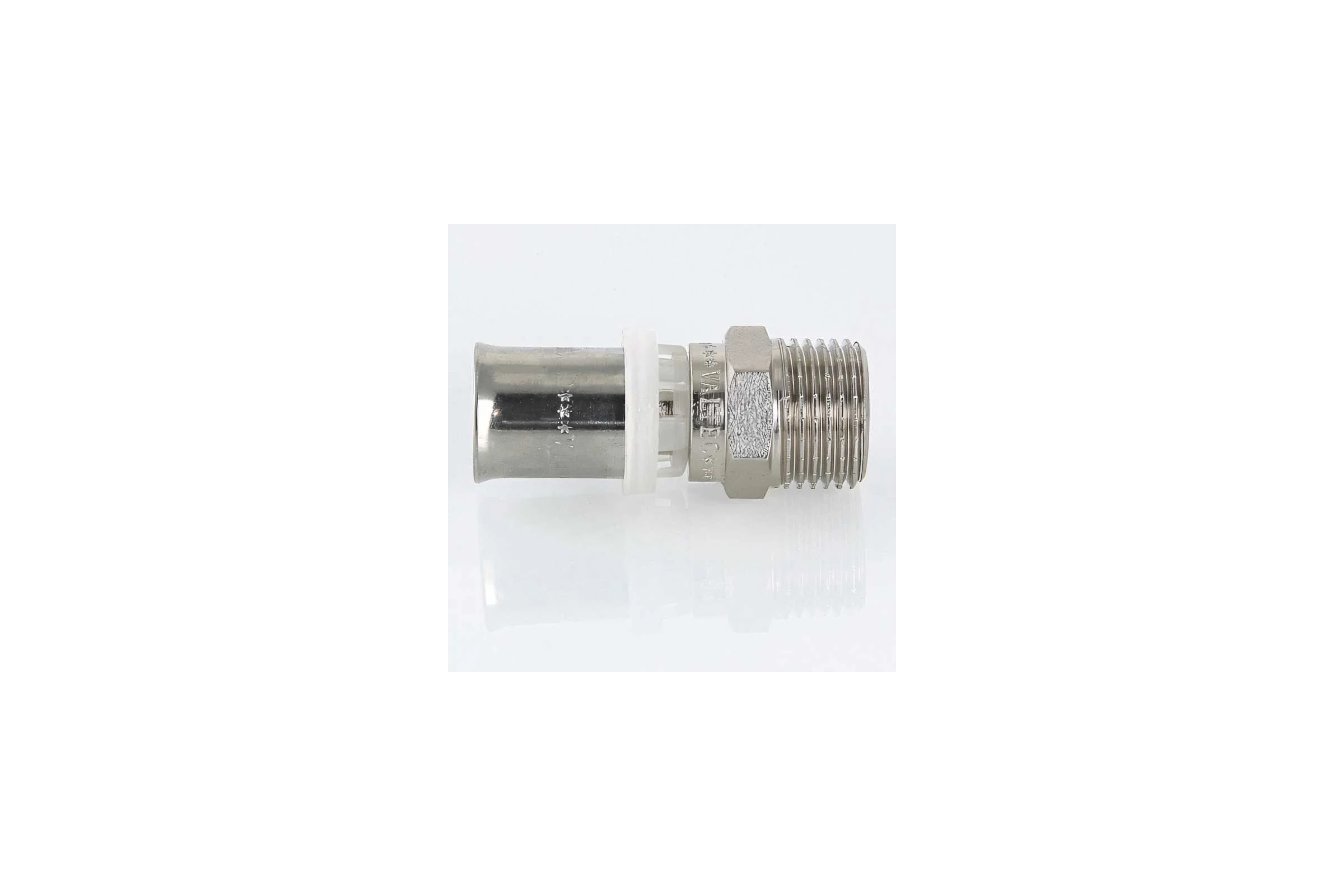 Комплект Valtec_68 VI7 Соединитель пресс с переходом на нар. р. 16x1/2 VTm.201.N.001604 упаковка 10 штук VT.VI7.K68.201001604.10