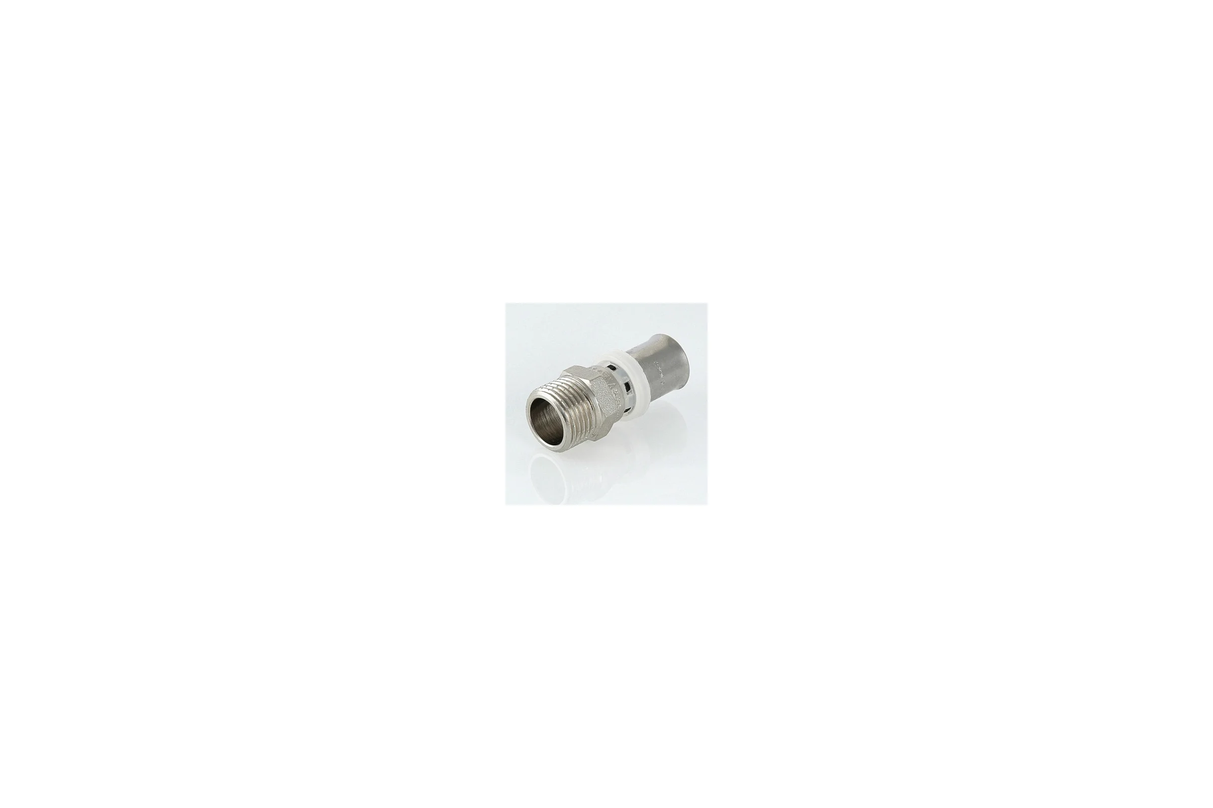 Комплект Valtec_68 VI7 Соединитель пресс с переходом на нар. р. 16x1/2 VTm.201.N.001604 упаковка 10 штук VT.VI7.K68.201001604.10