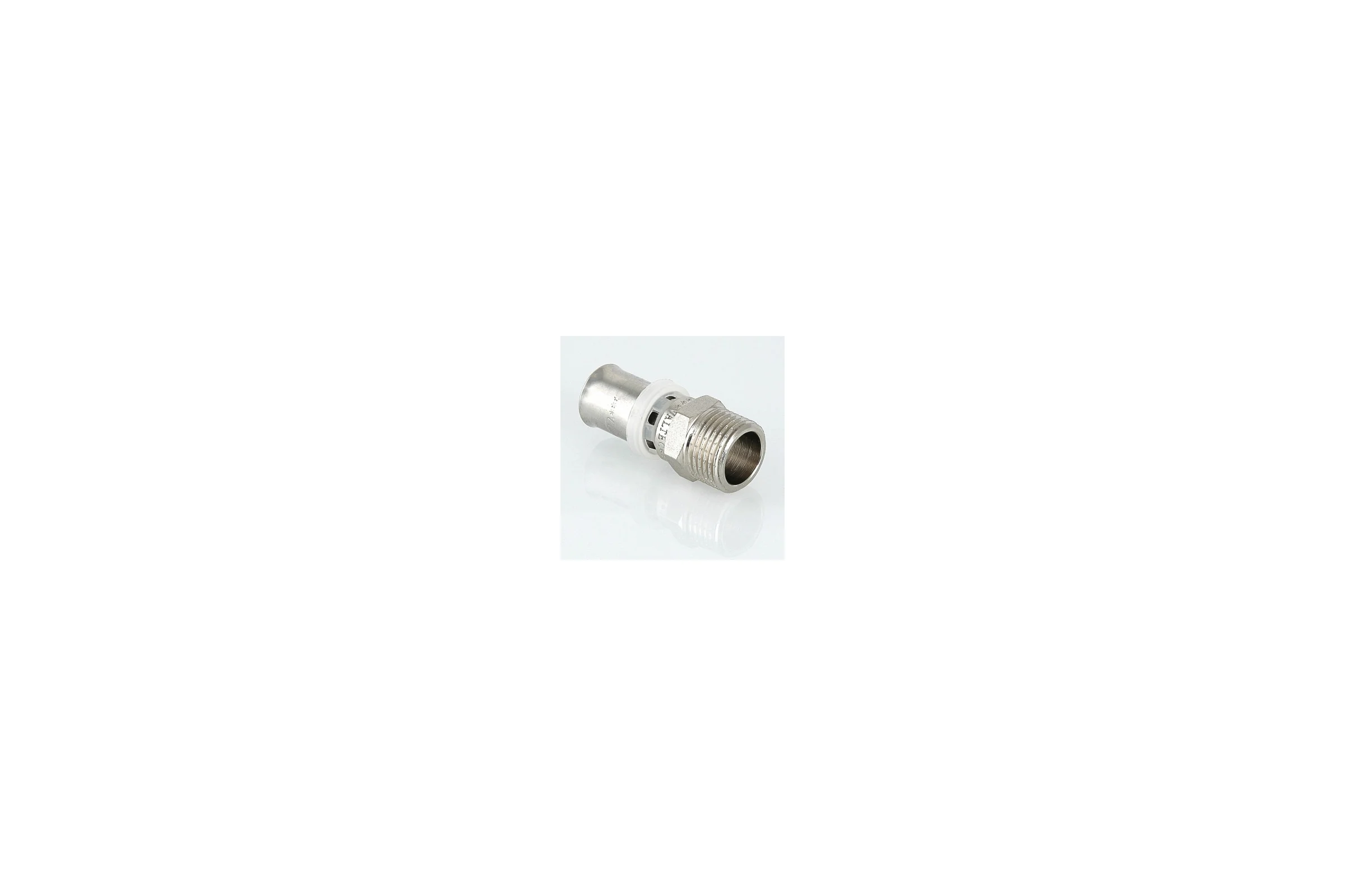 Комплект Valtec_69 VI7 Соединитель пресс с переходом на нар. р. 26x3/4 VTm.201.N.002605 упаковка 5 штук VT.VI7.K69.201002605.5
