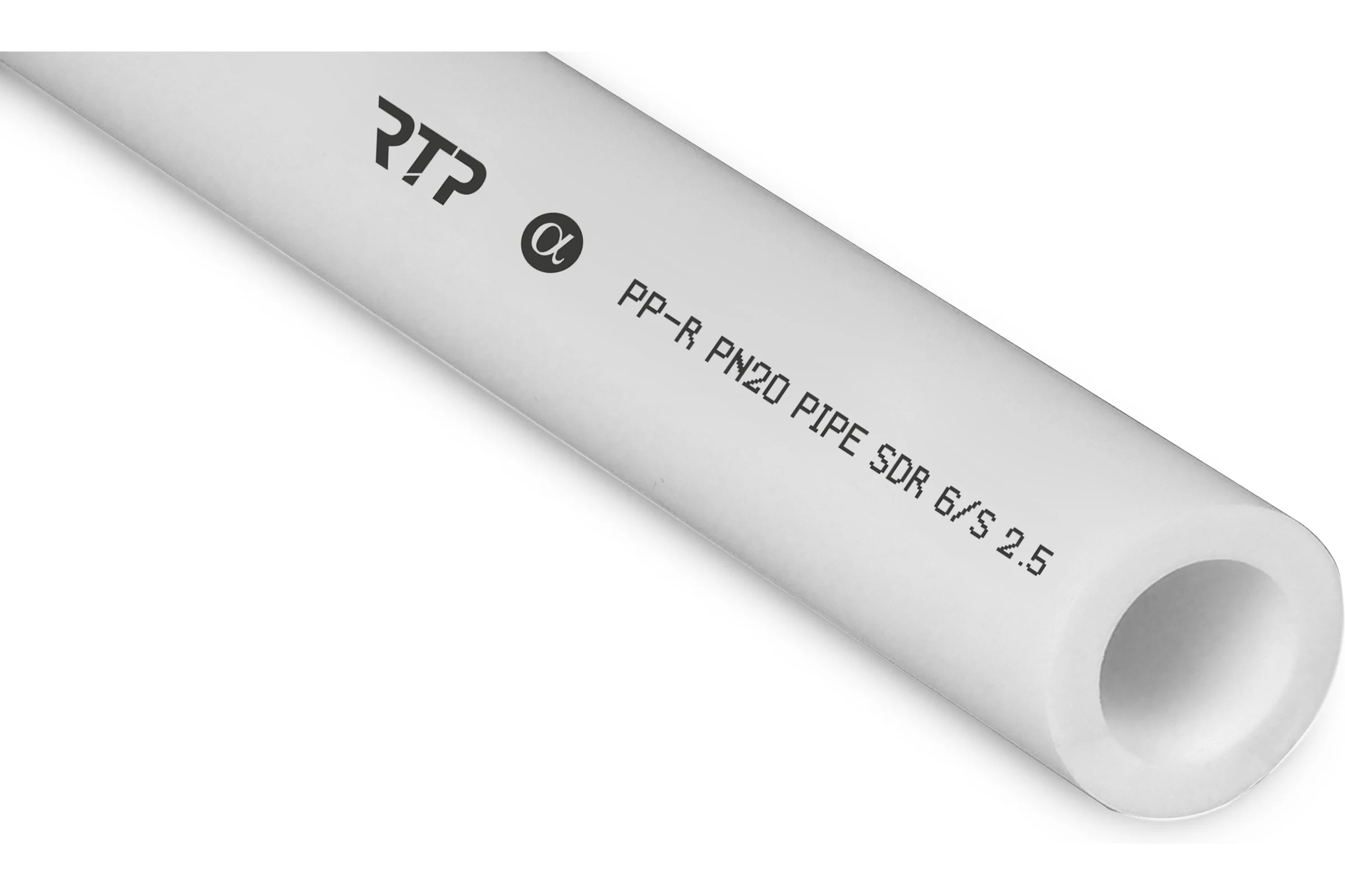 Труба RTP PN20, SDR6 горячая и холодная вода D 32х5.4 мм, 2 м 10308