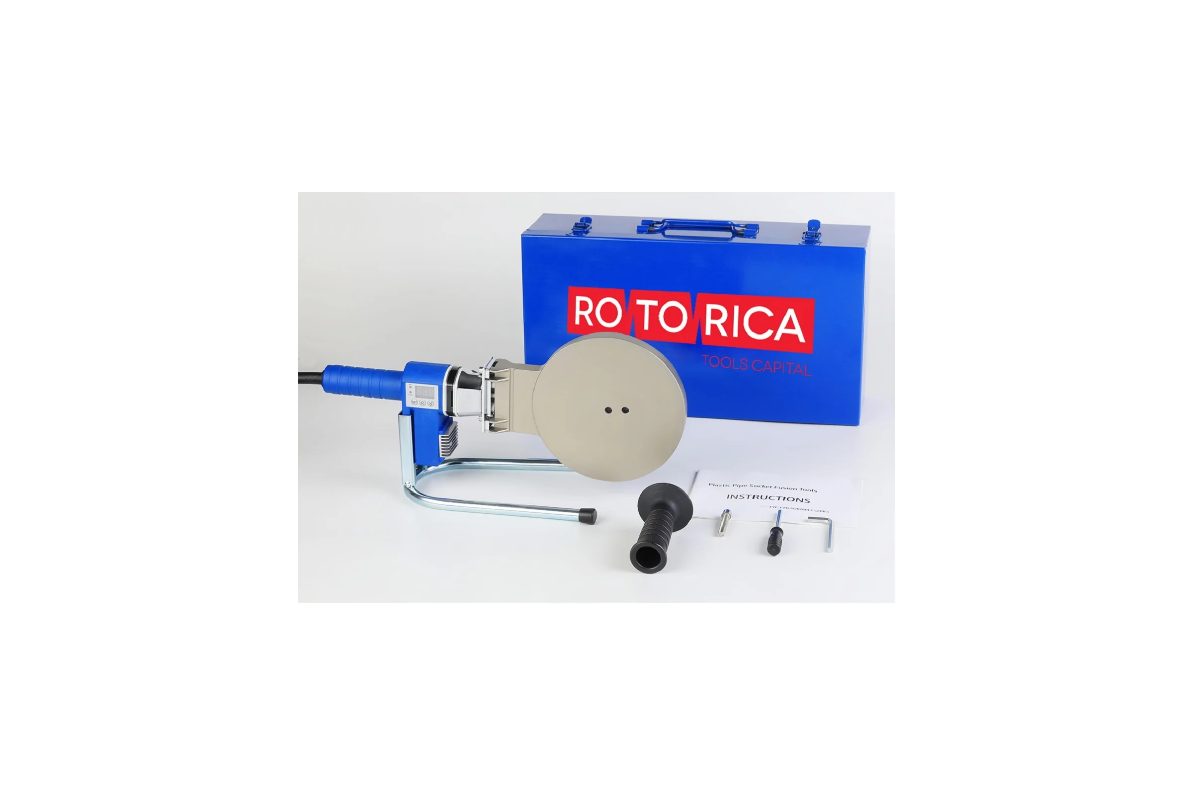 Раструбный сварочный аппарат ROTORICA Rocket Welder 160 Blue серия Top RT.3111160
