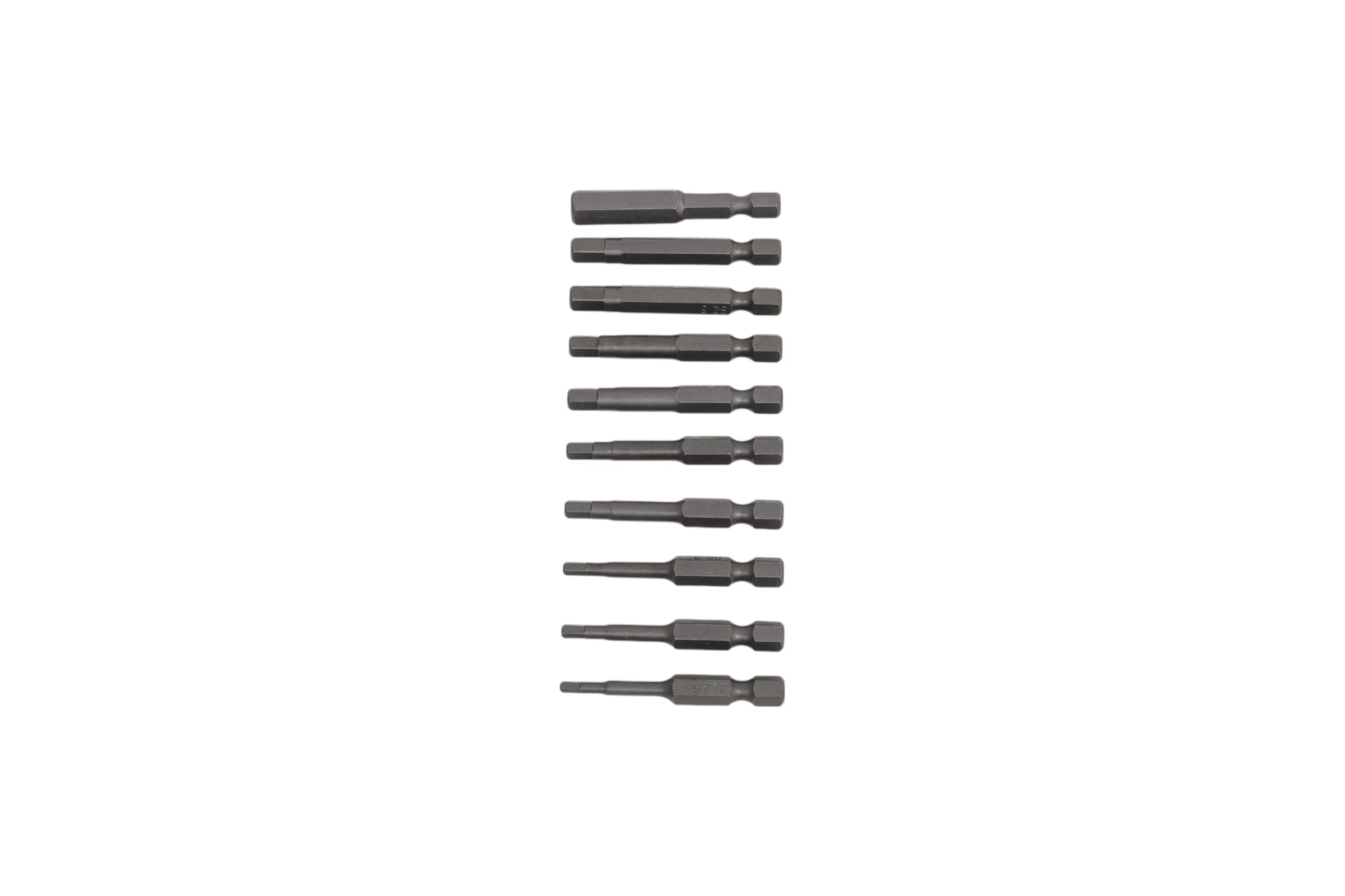 Набор бит (10 шт; 50 мм; HЕX 2.5-8) SKRAB 43912
