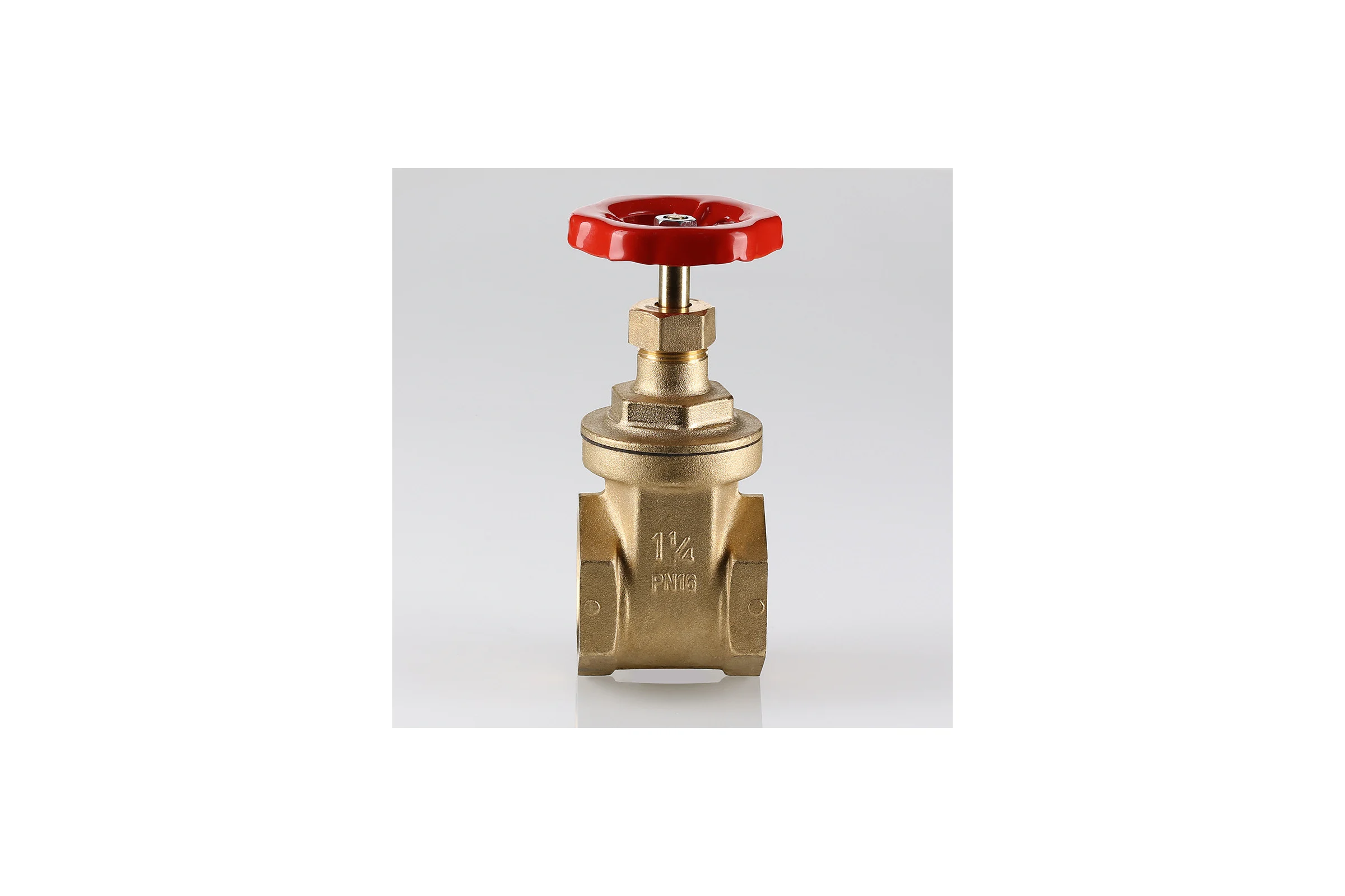 Клиновая задвижка VALTEC PN 16, 1 1/2 VT.012.RG.08