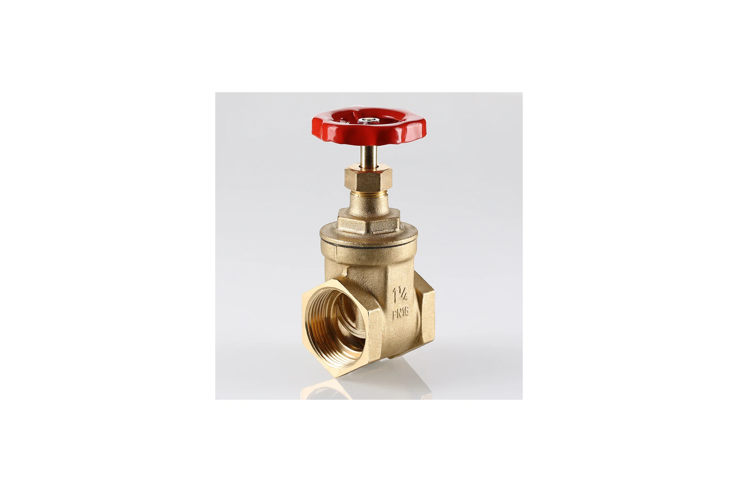 Клиновая задвижка VALTEC PN 16, 1 1/2 VT.012.RG.08