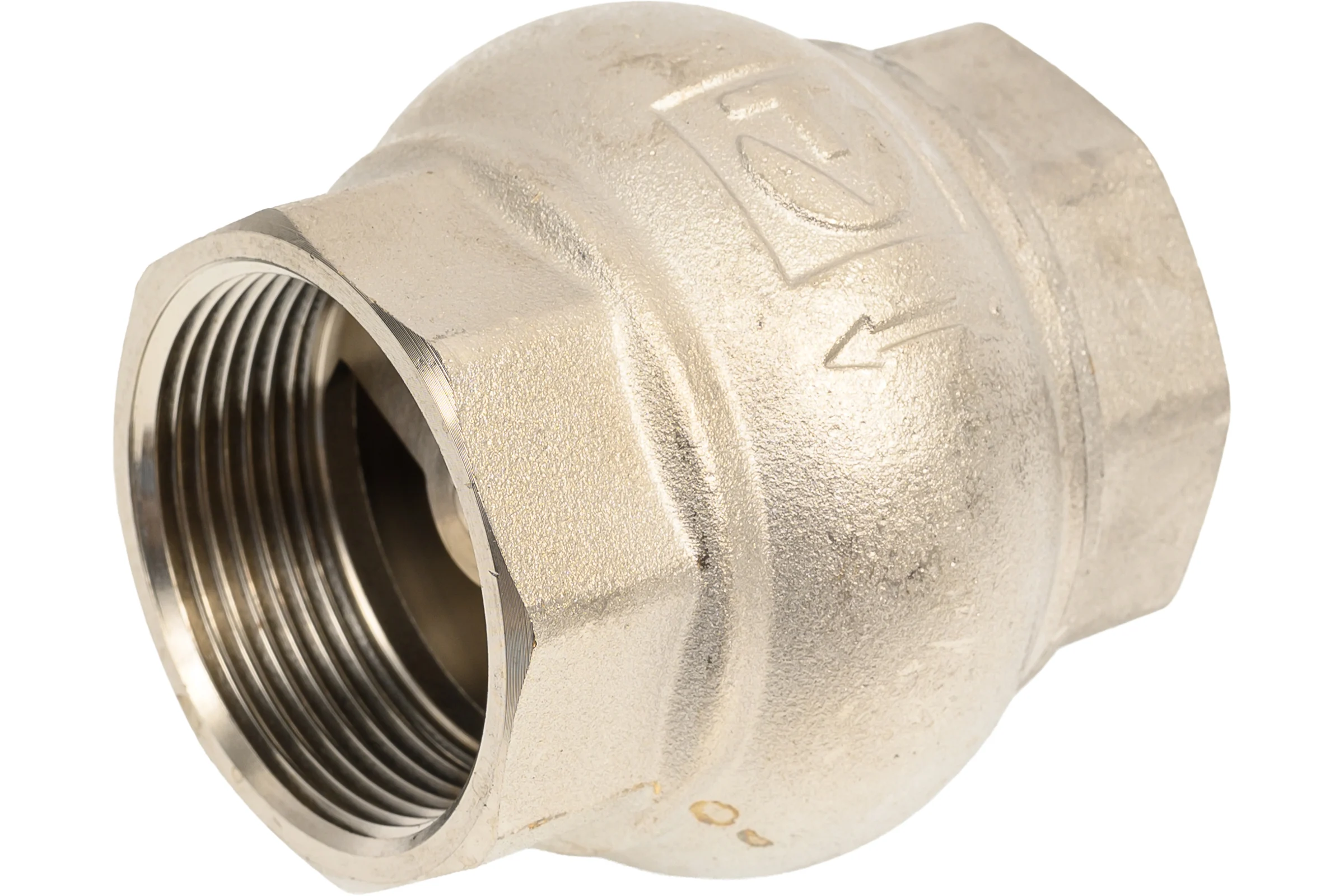 Обратный клапан VALTEC 1 1/2, латунный золотник VT.151.N.08