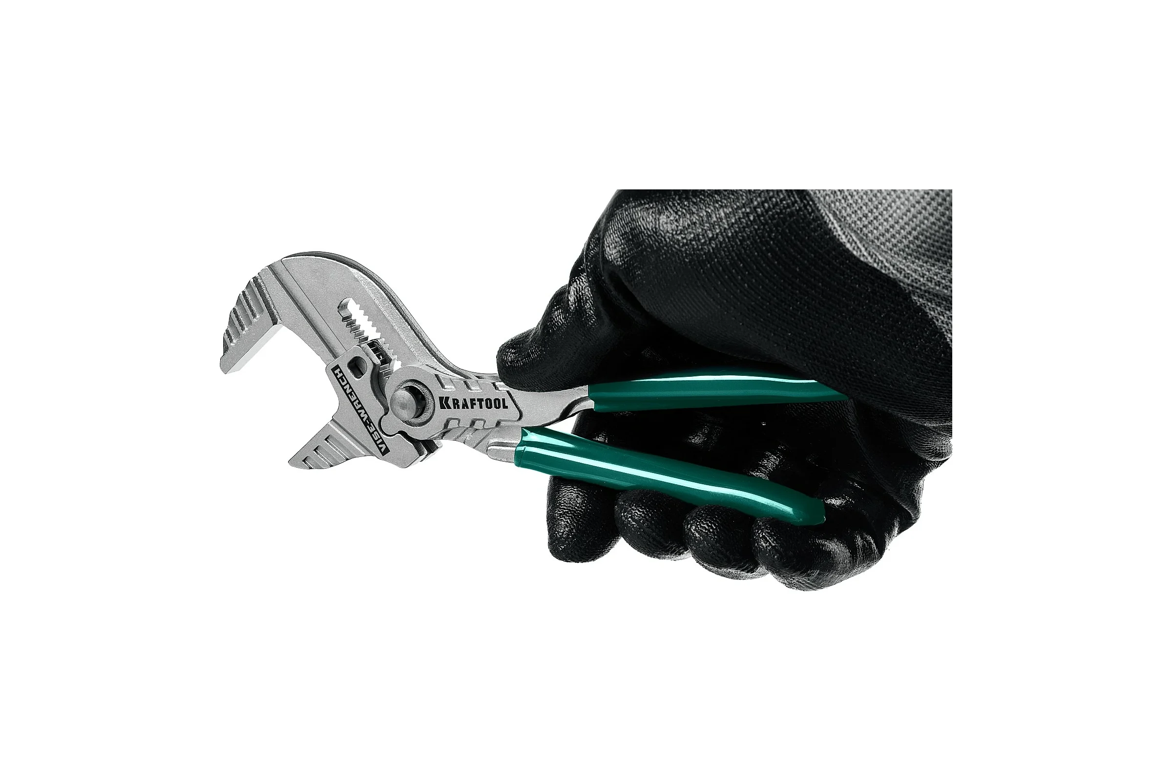 Переставные клещи-гаечный ключ KRAFTOOL Vise-Wrench 180 мм 22063