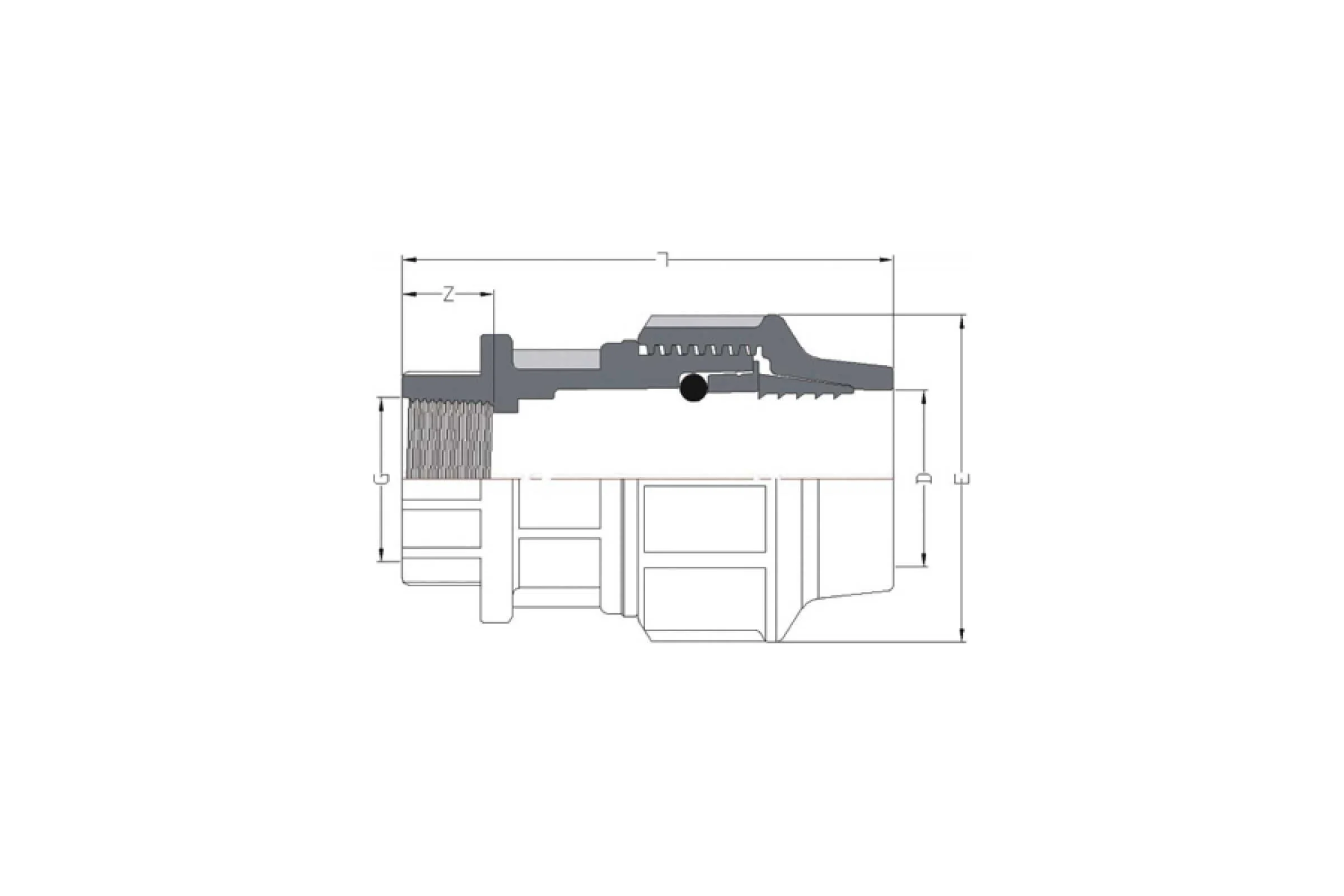 Муфта AV Engineering ПЭ 50x1 1/2" вн. AVE10550112
