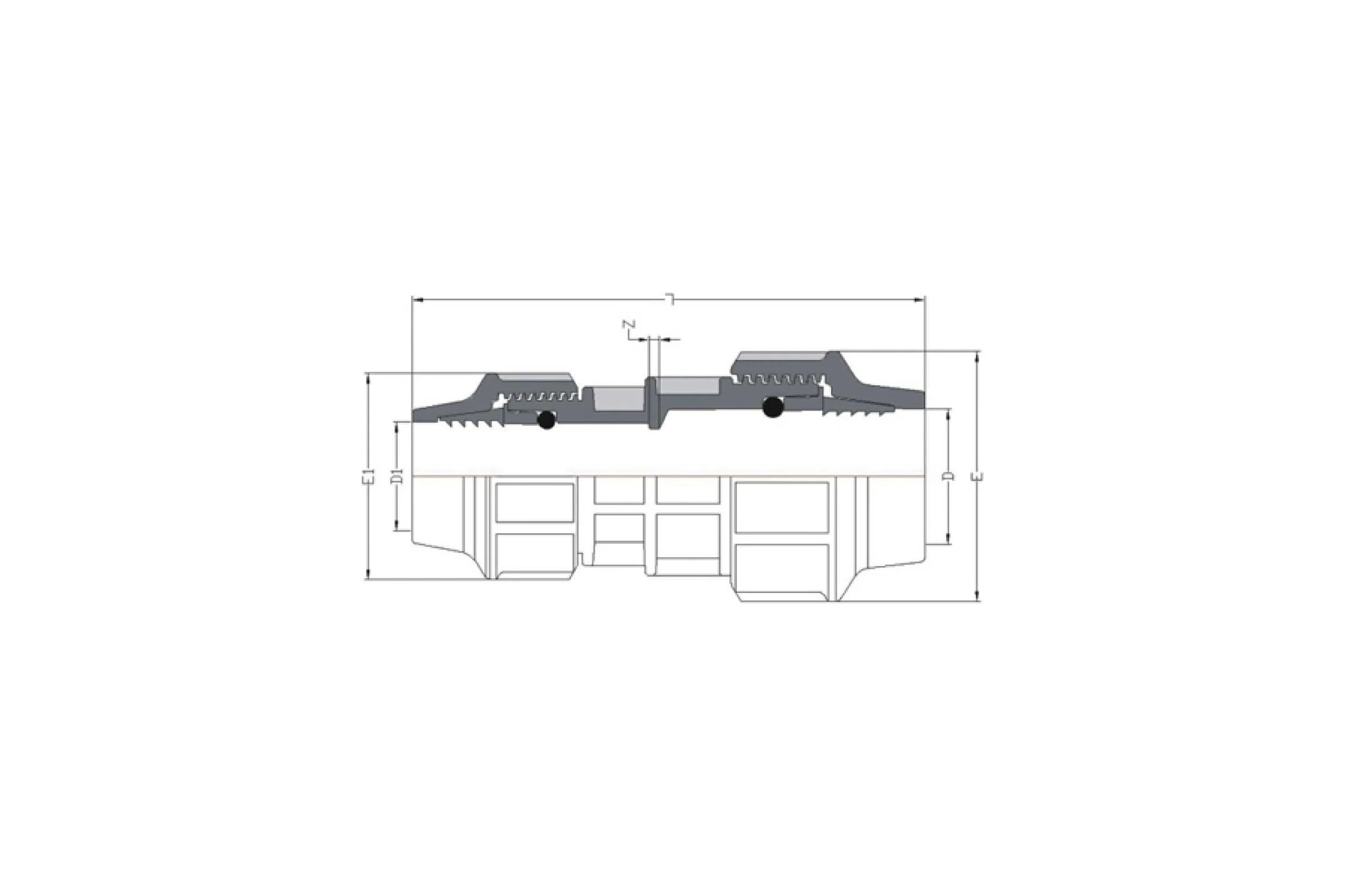 Муфта редукционная AV Engineering ПЭ, 63x32 AVE1116332