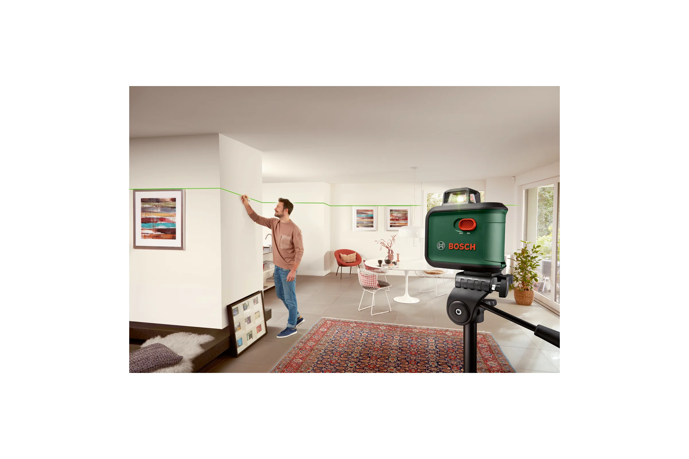 Лазерный нивелир Bosch AdvancedLevel 360 Set 0603663B04