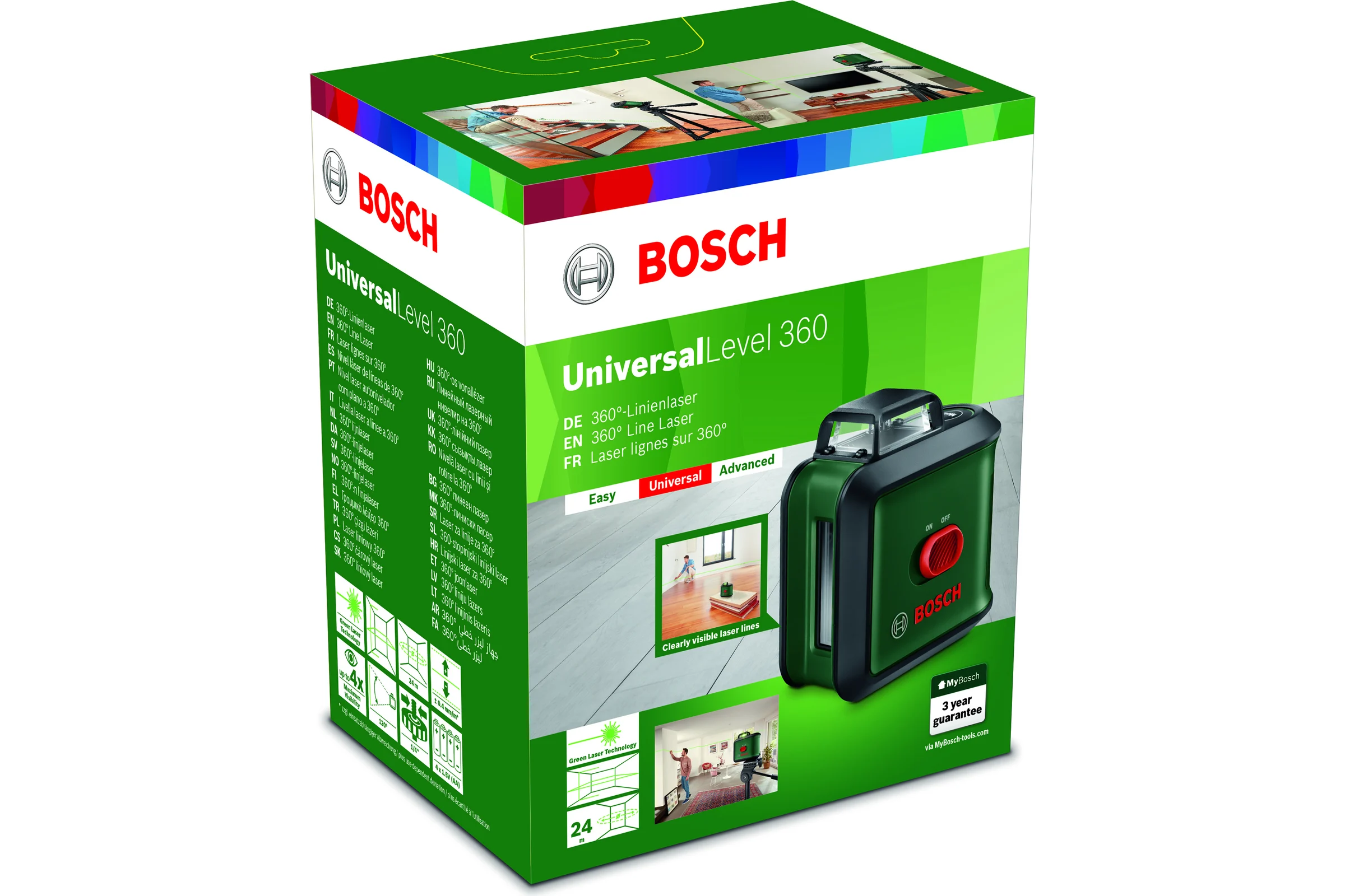 Лазерный нивелир Bosch UniversalLevel 360 Basiс 0603663E00