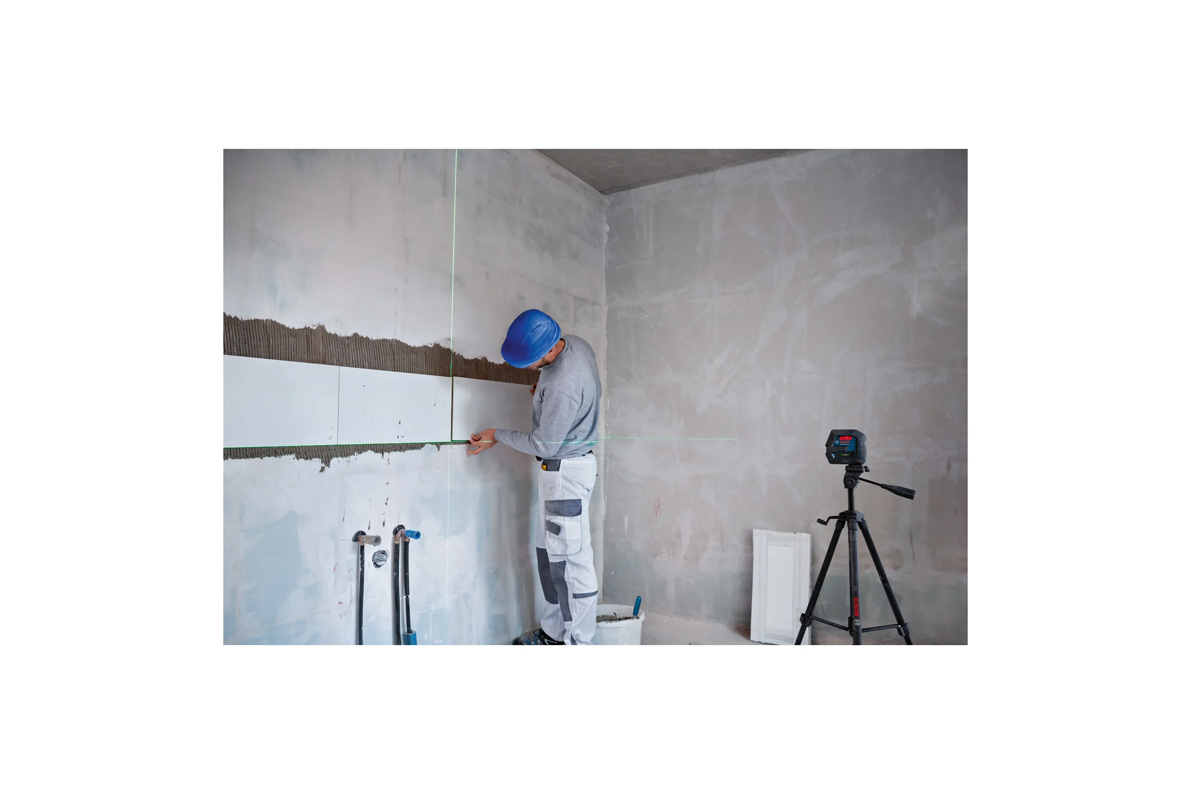 Комби-лазер Bosch GCL 2-50G + RM10 + клипса + кейс 0601066M02