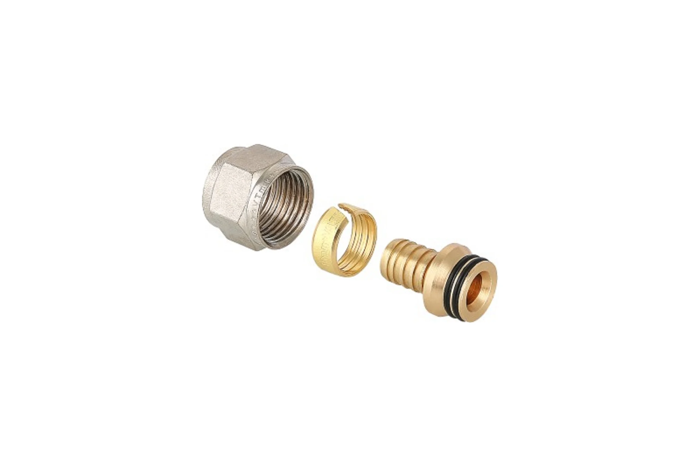 Коллекторный обжимной соединитель для полимерной PEX-трубы VALTEC 16, 2.2 VTc.709.N.1622