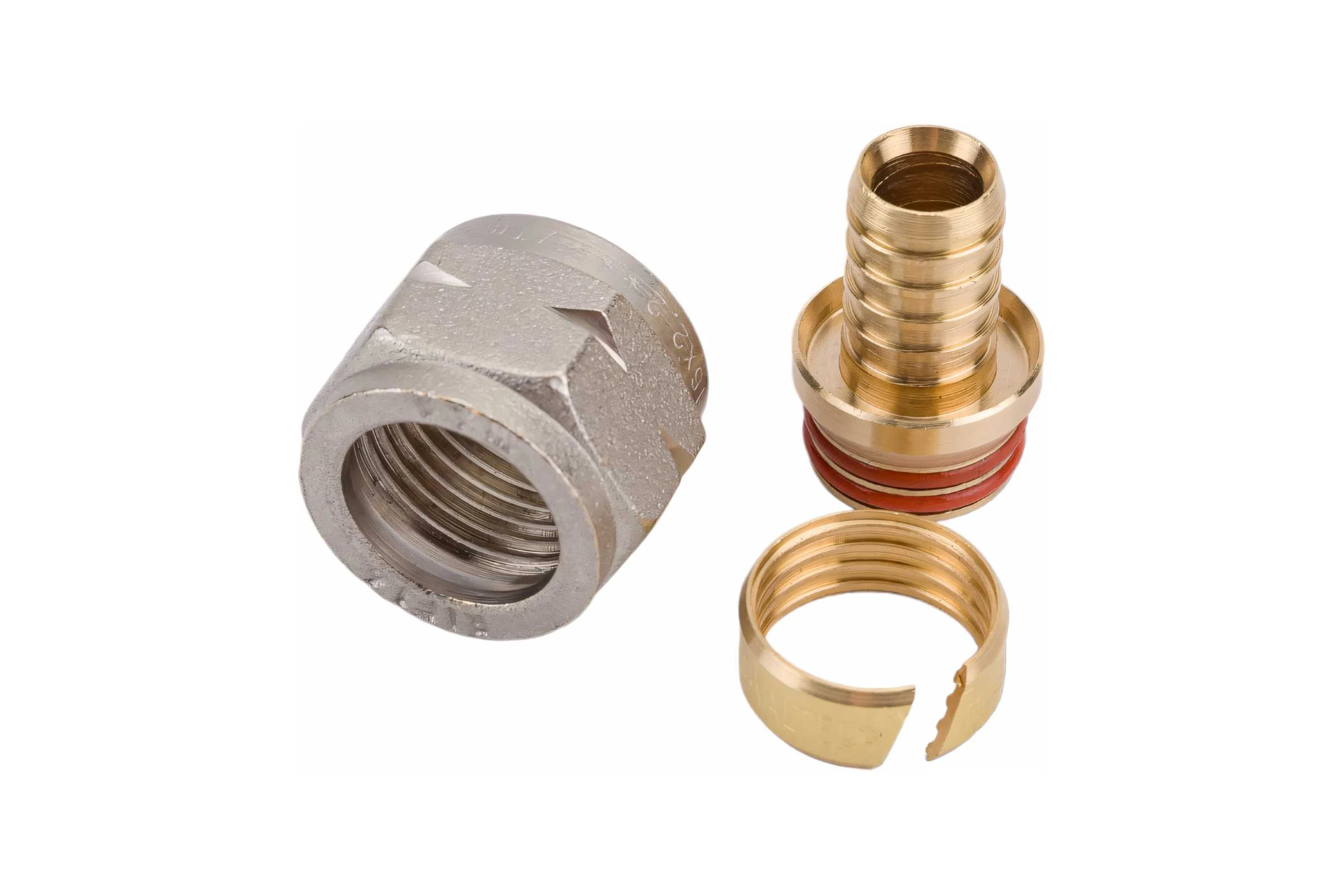 Коллекторный обжимной соединитель для полимерной PEX-трубы VALTEC 16, 2.2 VTc.709.N.1622