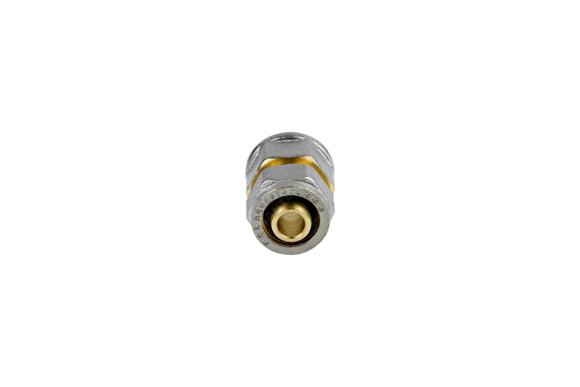 Муфта Aquasfera МП обжимная, латунь, Дн16х1/2 ВР 7002-01 027-8714