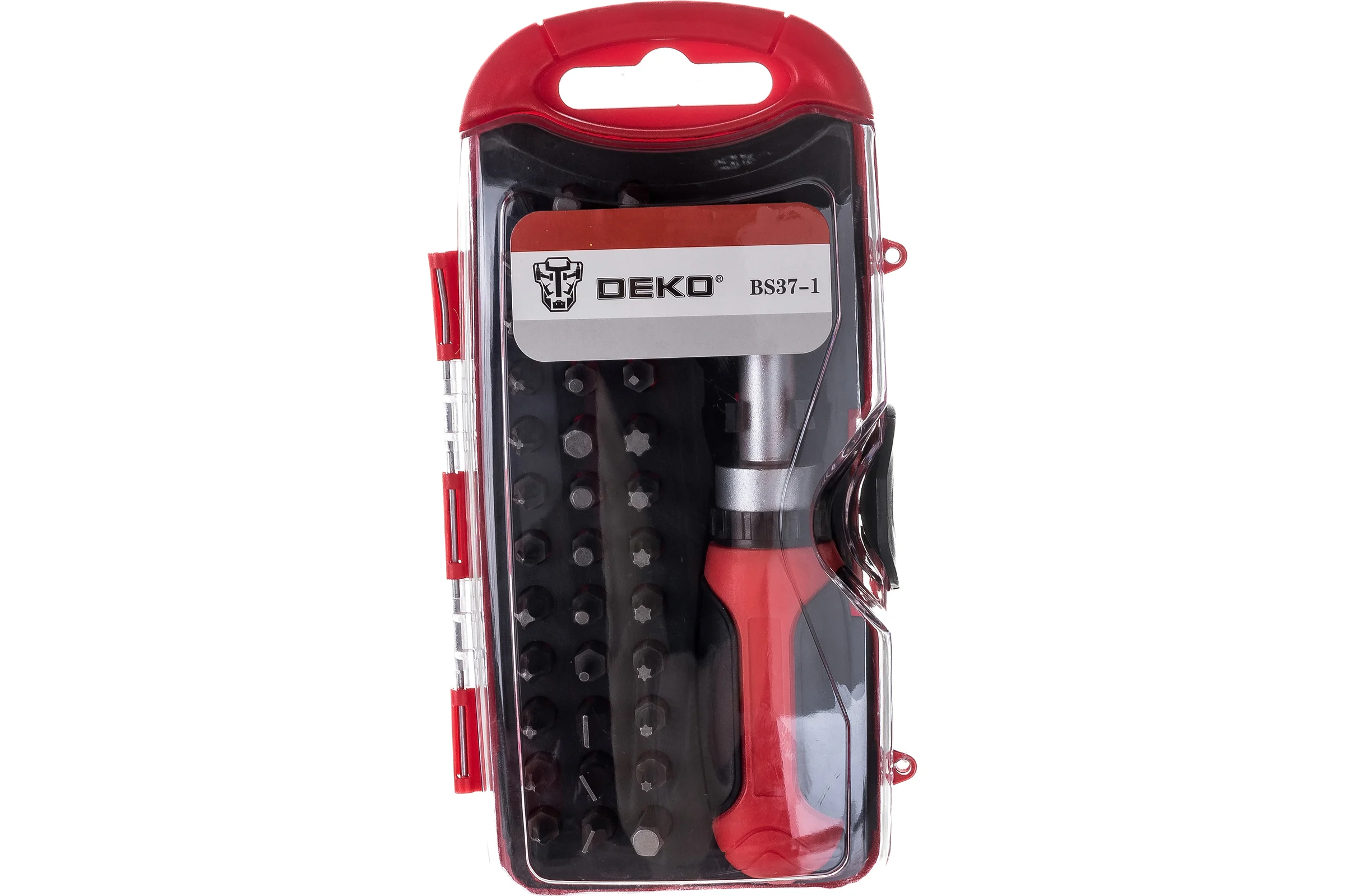 Отвертка с набором бит DEKO BS37-1 065-0505
