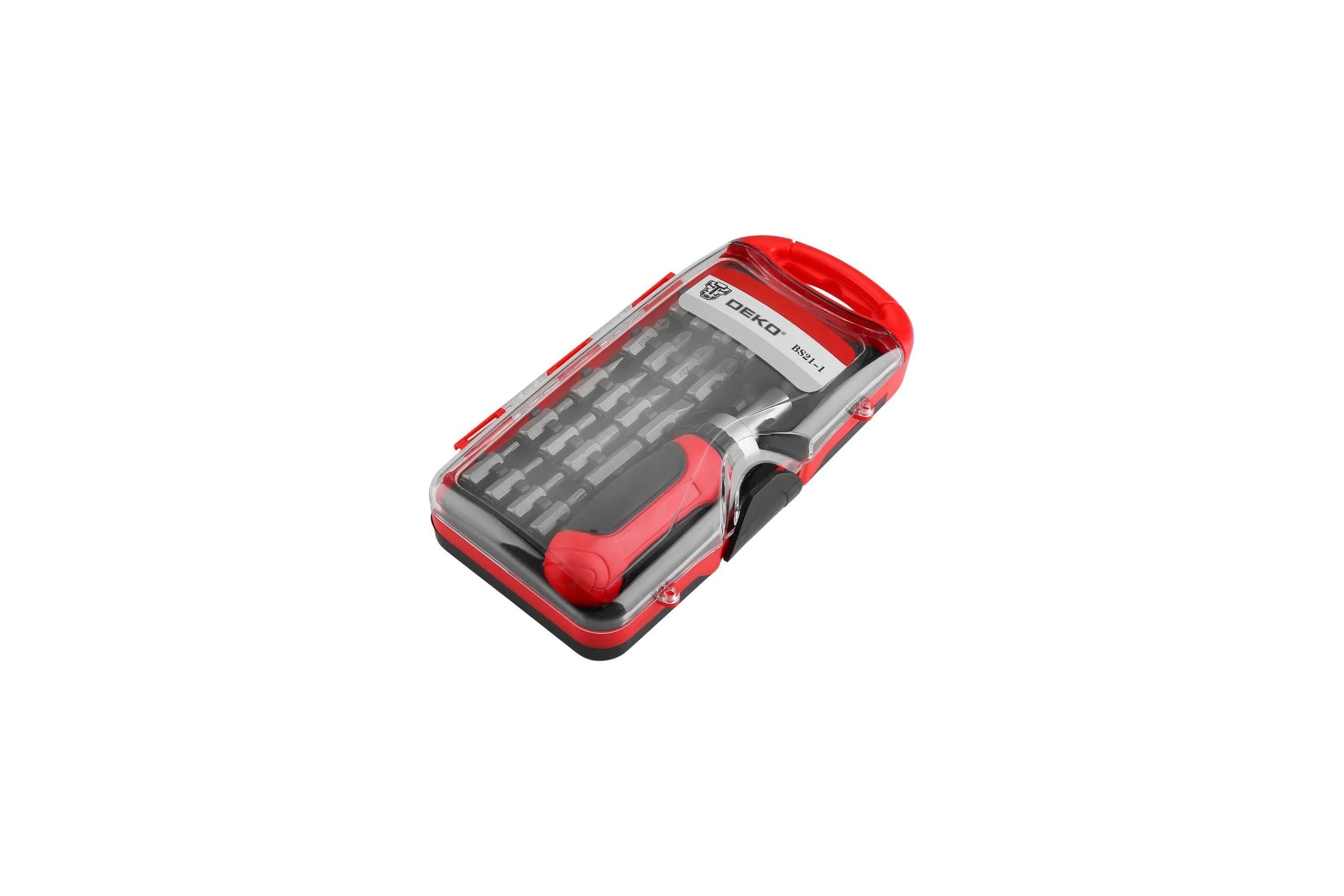 Отвертка с набором бит DEKO BS21-1 065-0504