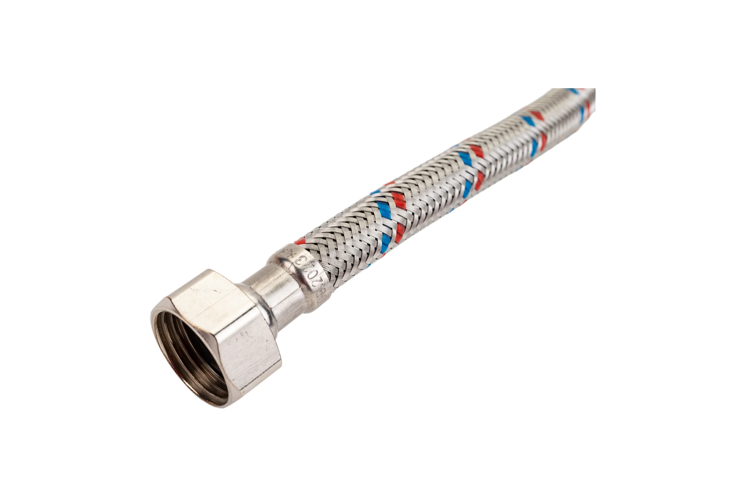 Подводка для воды (М10х18 мм; G1/2; 0.8 м; гайка-штуцер) Valtec VTf.003.IS.0418080