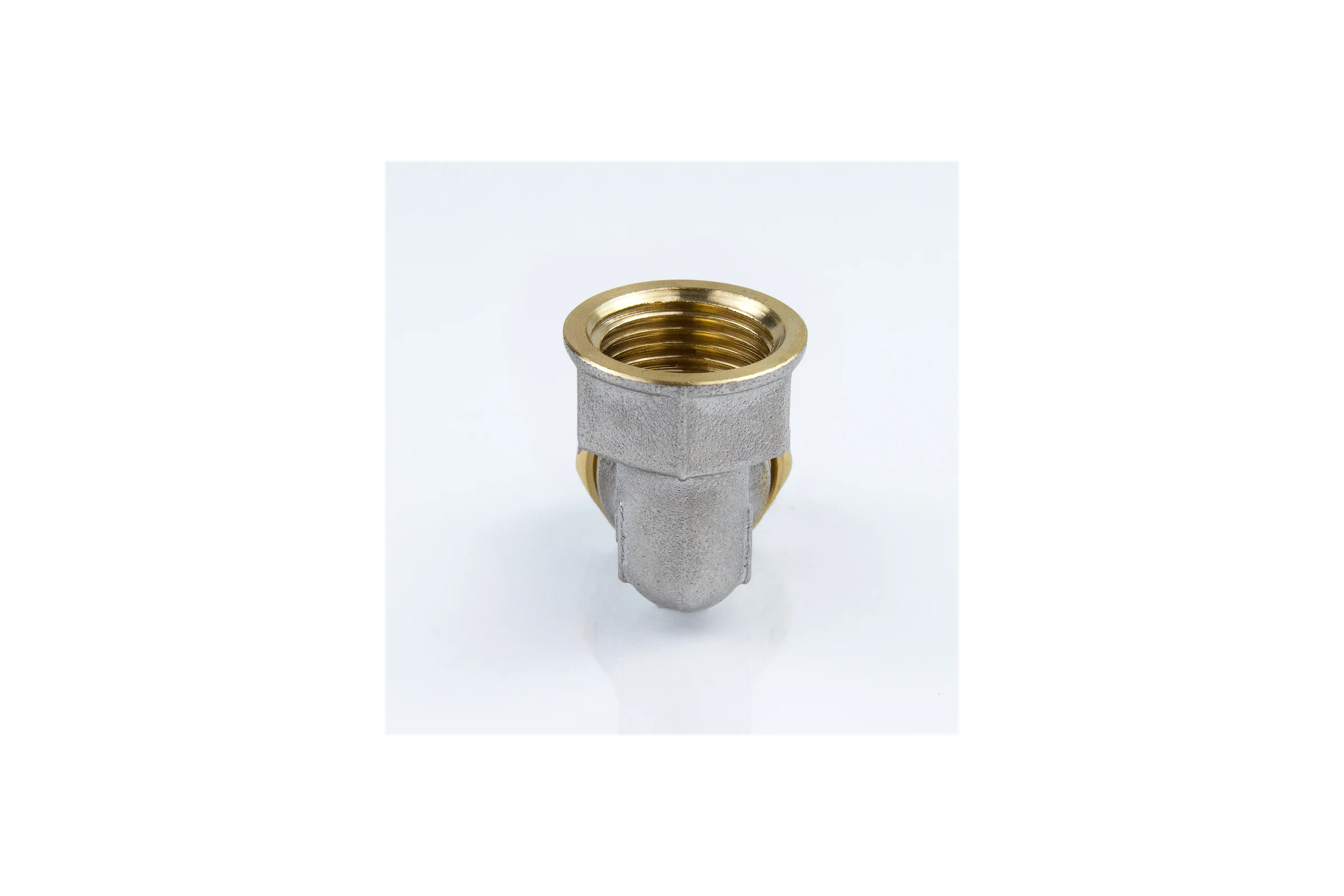Угольник Aquasfera МП обжимной, латунь Дн20х3/4х90 гр ВР 7007-04 027-8744