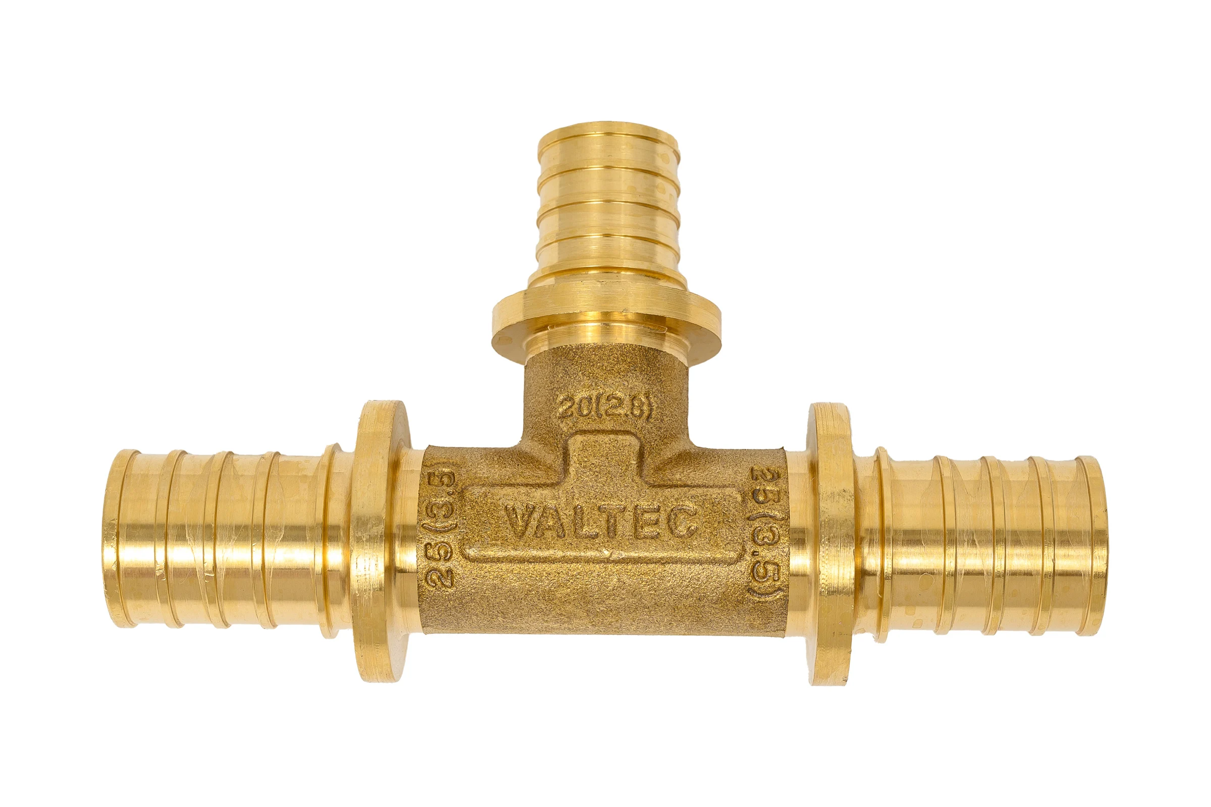 Надвижной тройник VALTEC переходной, 25х3.5-20х2.8-25х3.5 VTm.431.BG.252025