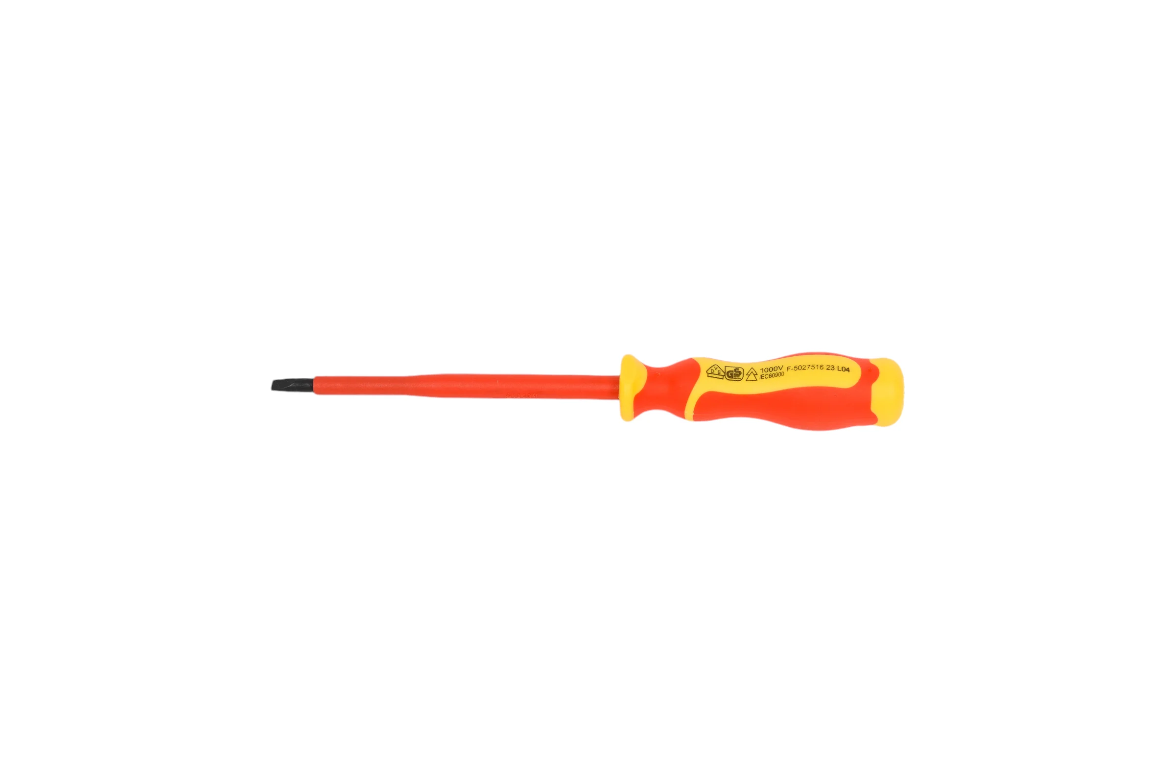 Шлицевая отвертка NEO Tools 1.0 x 5.5 x 125 мм, 1000 В 04-133