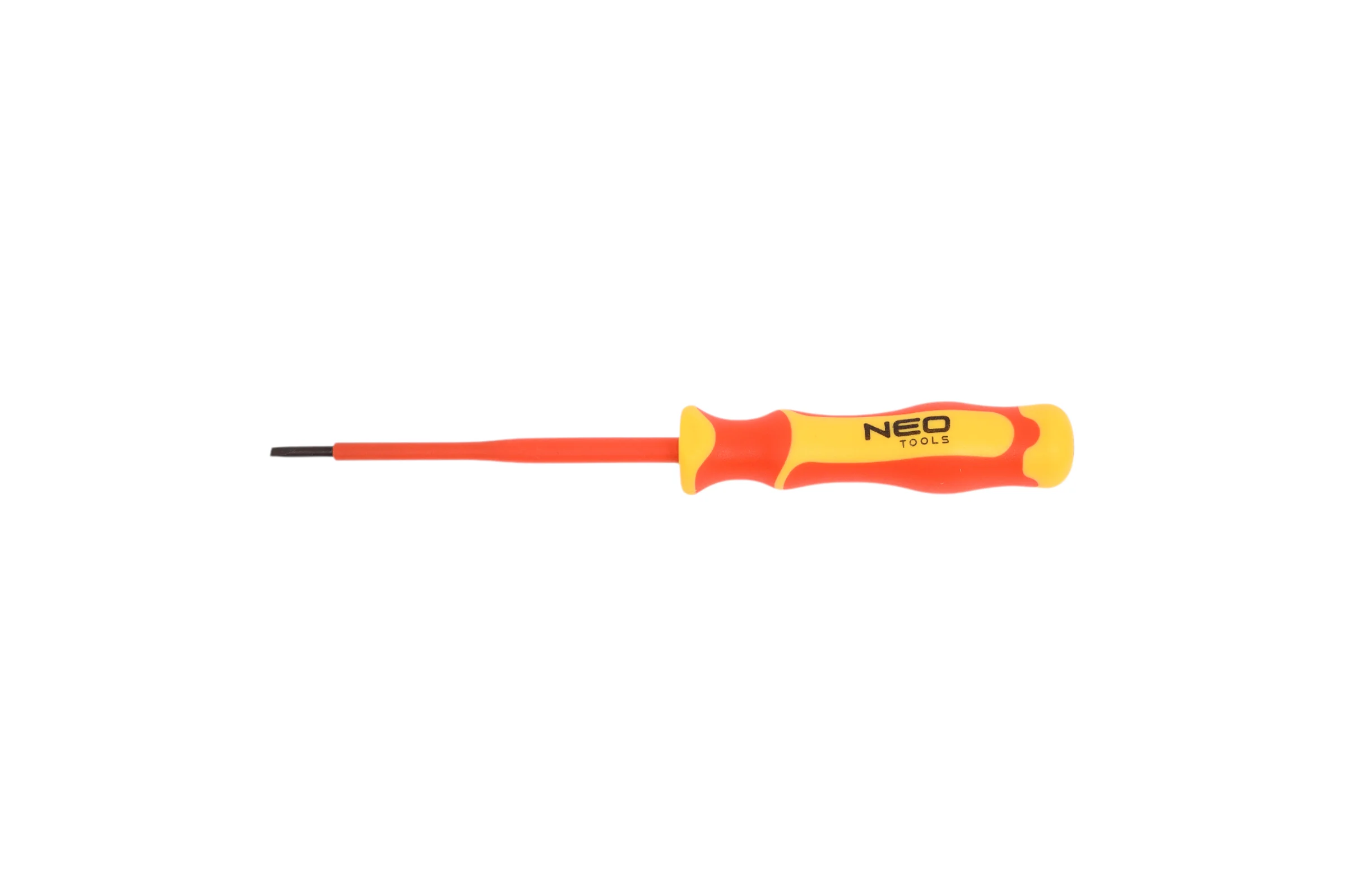 Шлицевая отвертка NEO Tools 0.6 x 3 x 100 мм, 1000 В 04-131