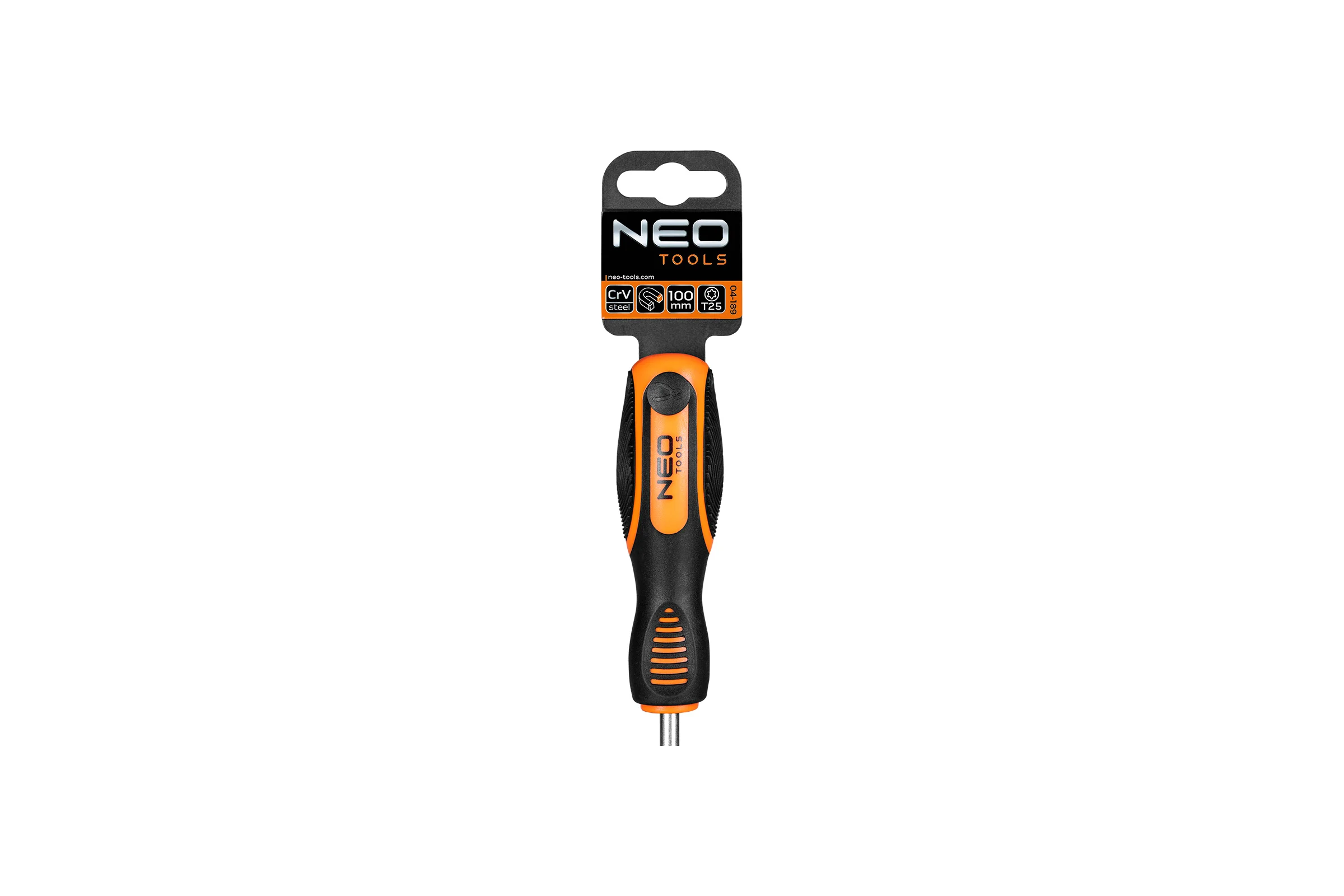 Отвертка NEO Tools Torx T25 x 100 мм 04-189