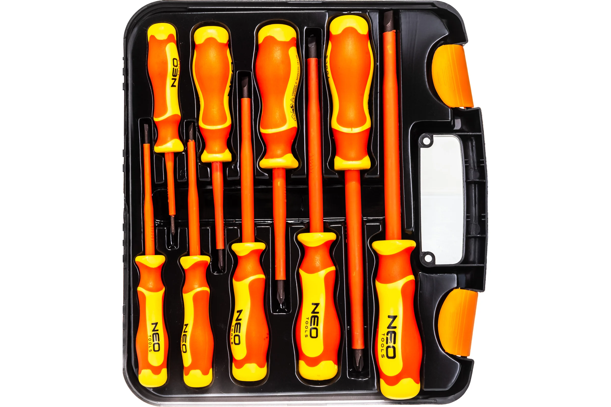 Набор отверток NEO Tools 1000 В, 9 шт 04-142