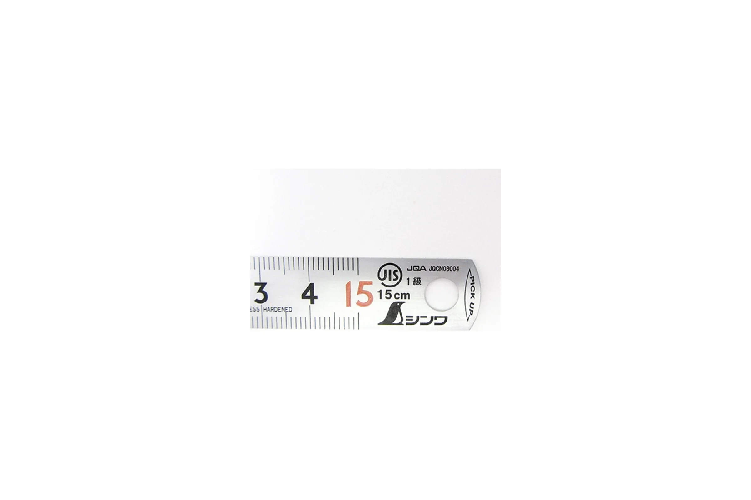 Линейка Shinwa PickUp, матовая, 15см М00008040