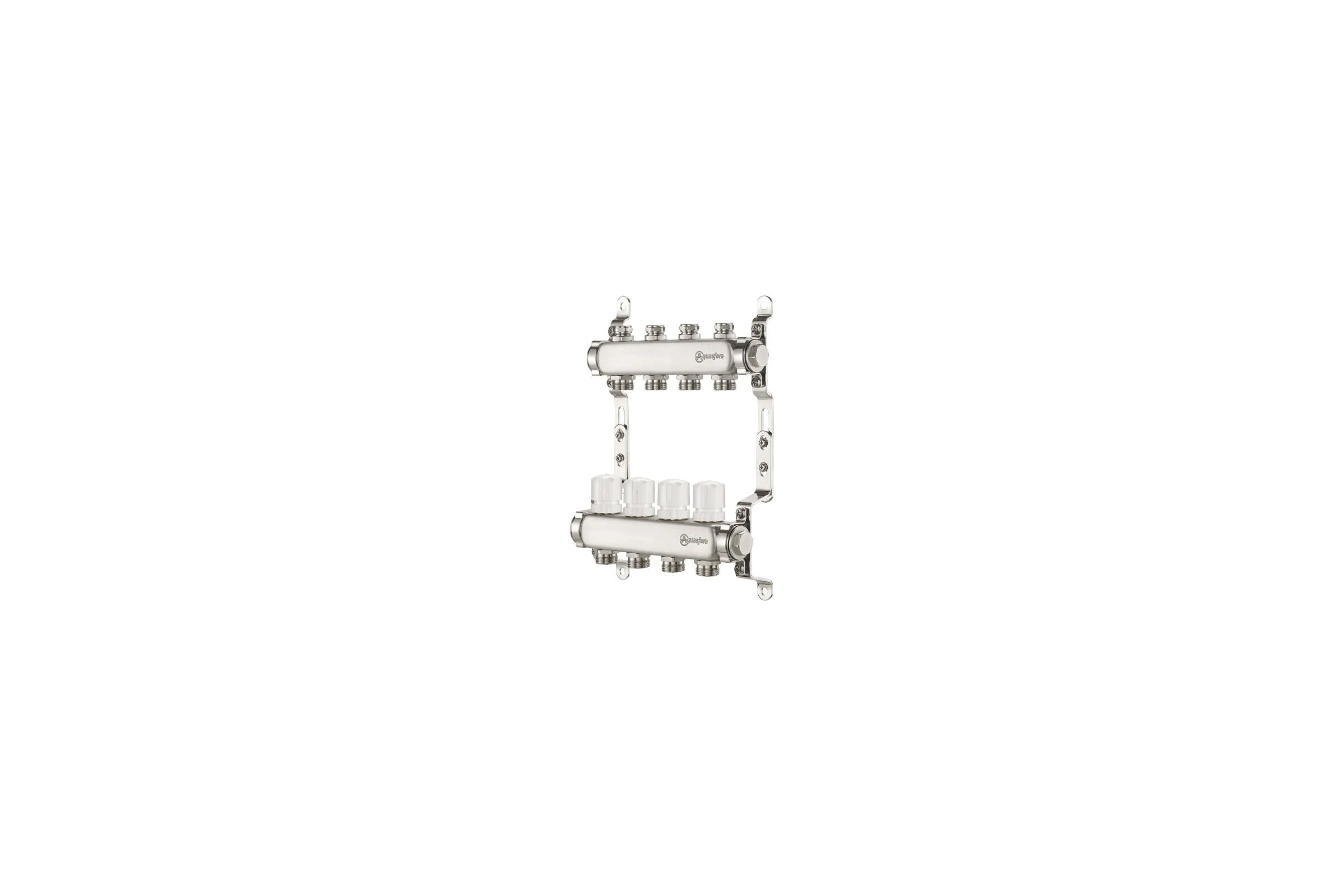 Группа коллекторов Aquasfera нержавеющая сталь, 1" м/м 4в 3/4" ЕК н/р 9504-03 129-6978
