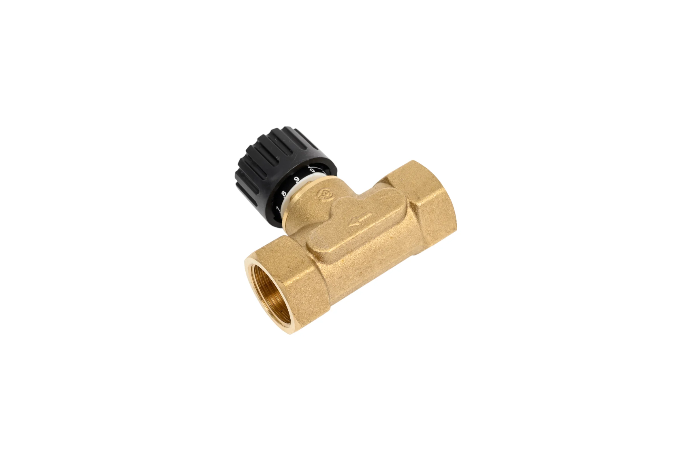 Балансировочный клапан Aquasfera латунь, Ду20 Ру16 м/м Kvs2.5 EURO 2014-02 022-6512
