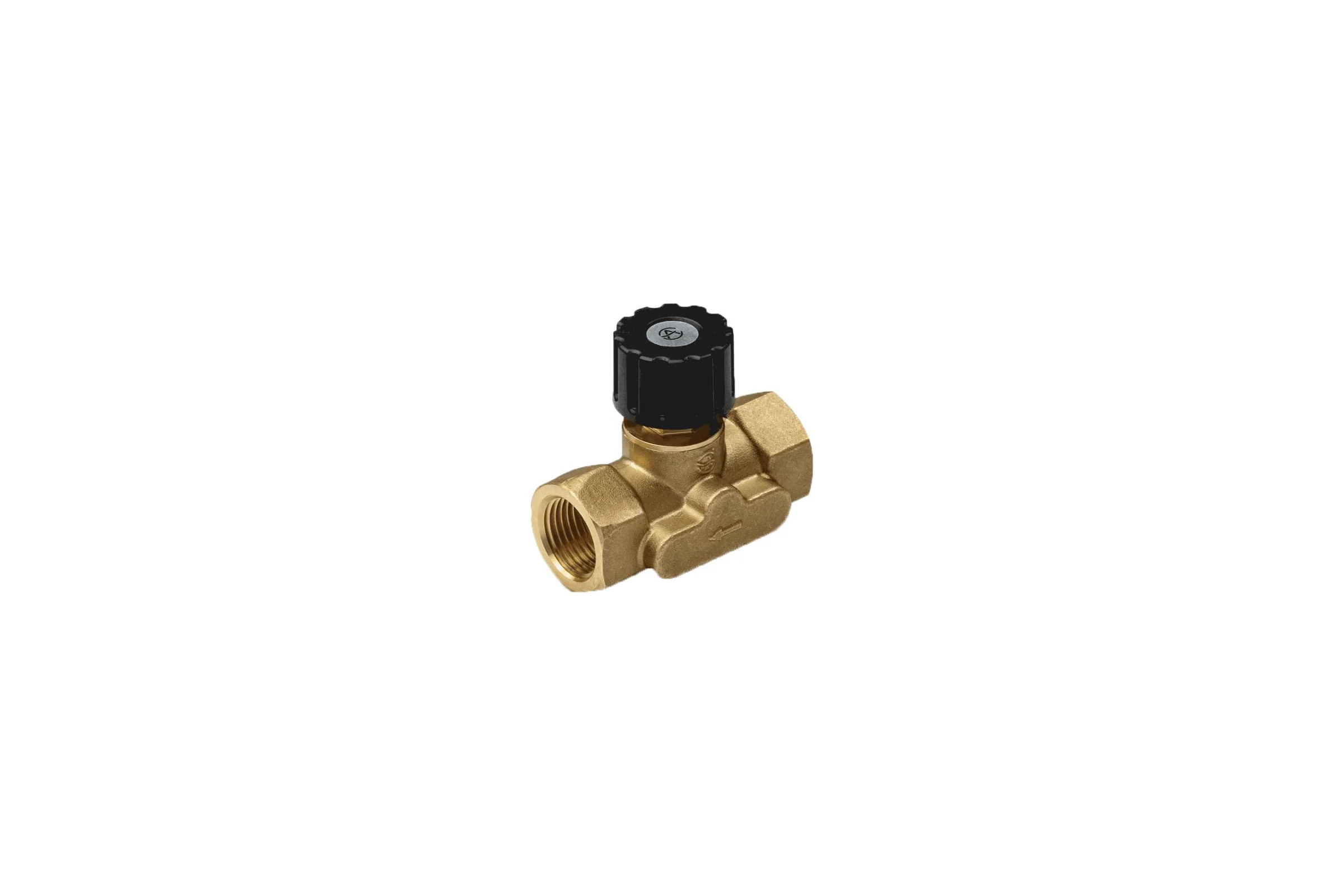 Балансировочный клапан Aquasfera латунь, Ду25 Ру16 м/м Kvs4 EURO 2014-03 022-6513