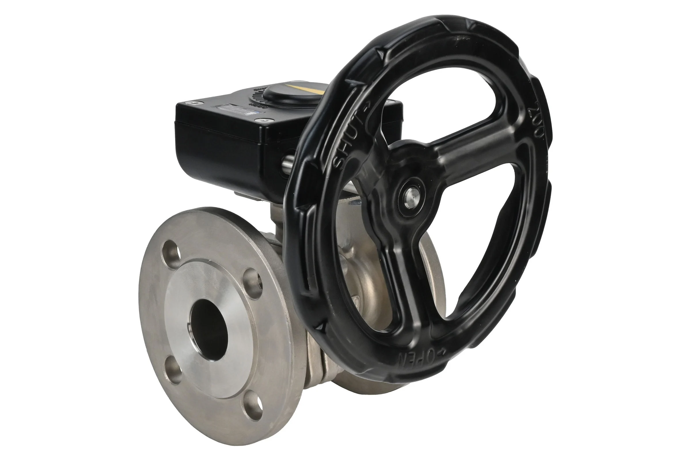 Шаровой кран DN.ru КШФП.316.200 Ду50 Ру40 с редуктором HAM-1 D160-12898