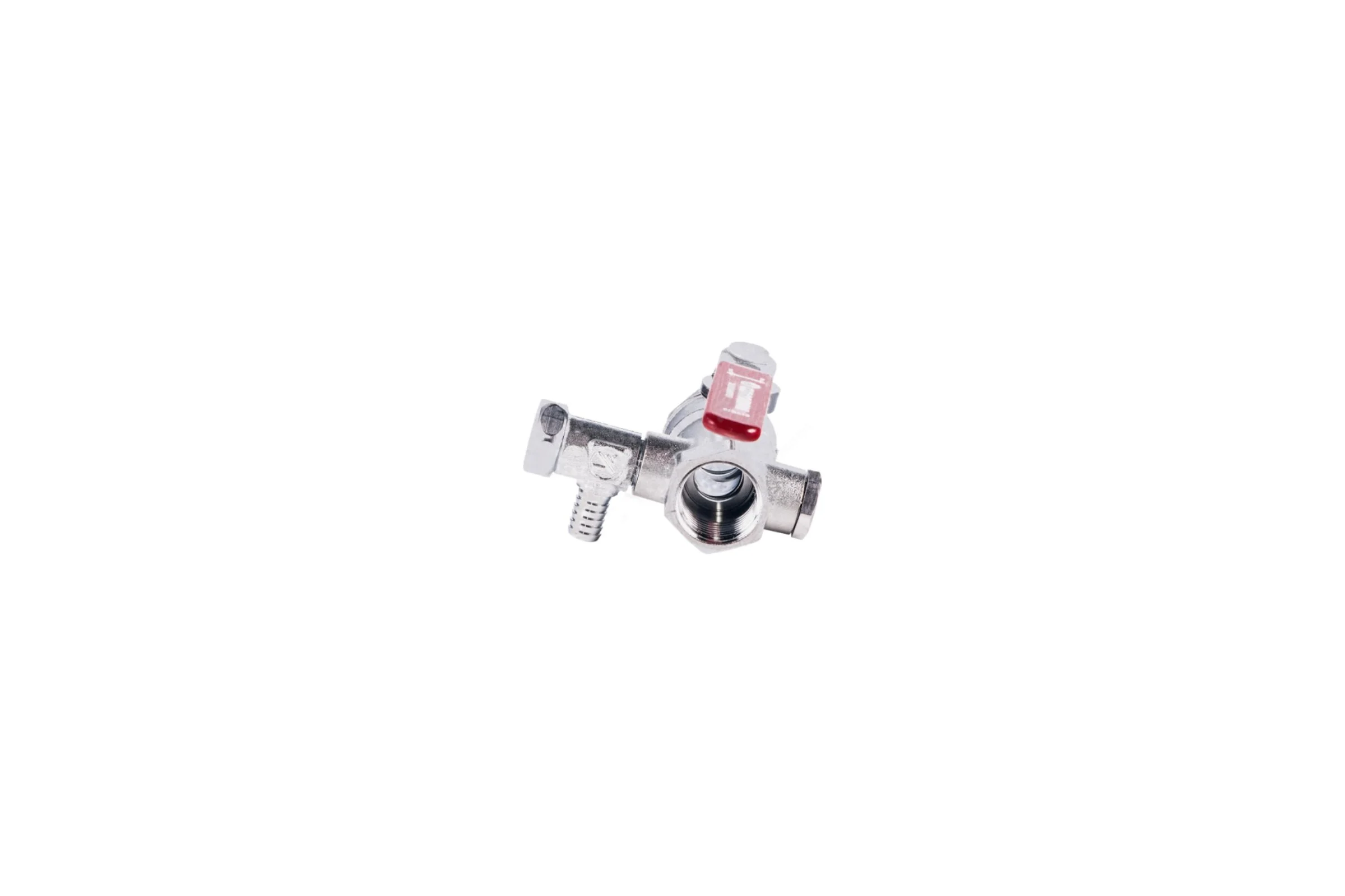 Шаровой кран Giacomini латунь, со спускником R250SX004 007-0873