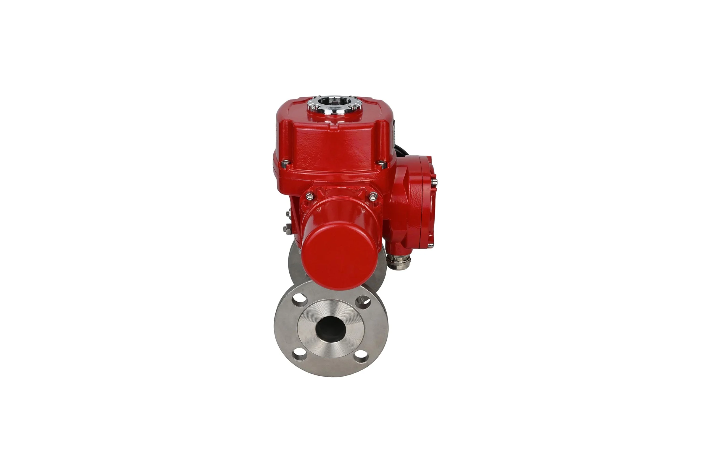 Шаровой кран DN.ru КШФПТ-ISO.316.180 Ду50 Ру40 с электроприводом QT-W (M) EX-005 380В D160-16617