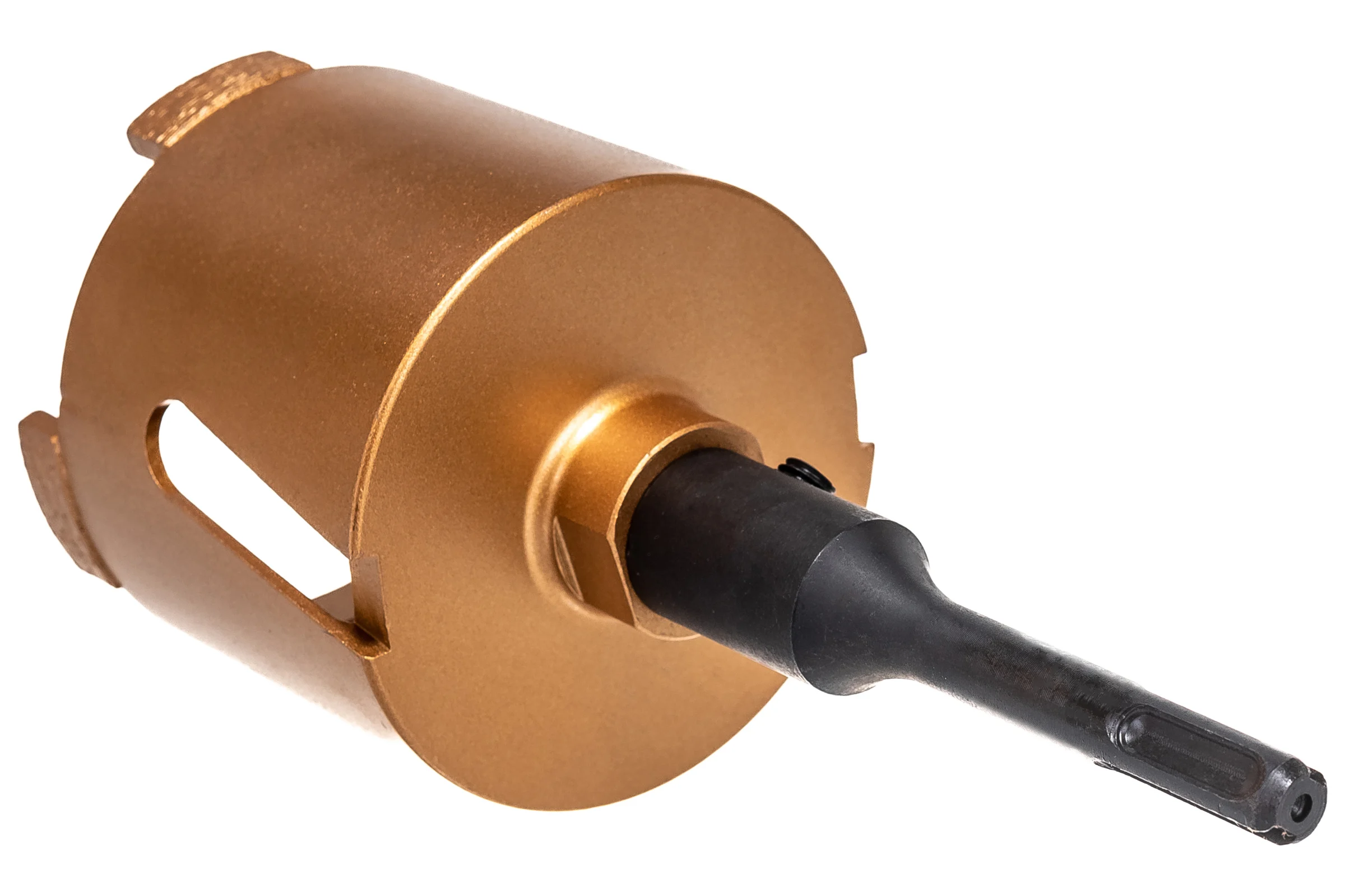 Коронка кольцевая алмазная по бетону в сборе (82 мм; SDS-Plus) FIT 33486