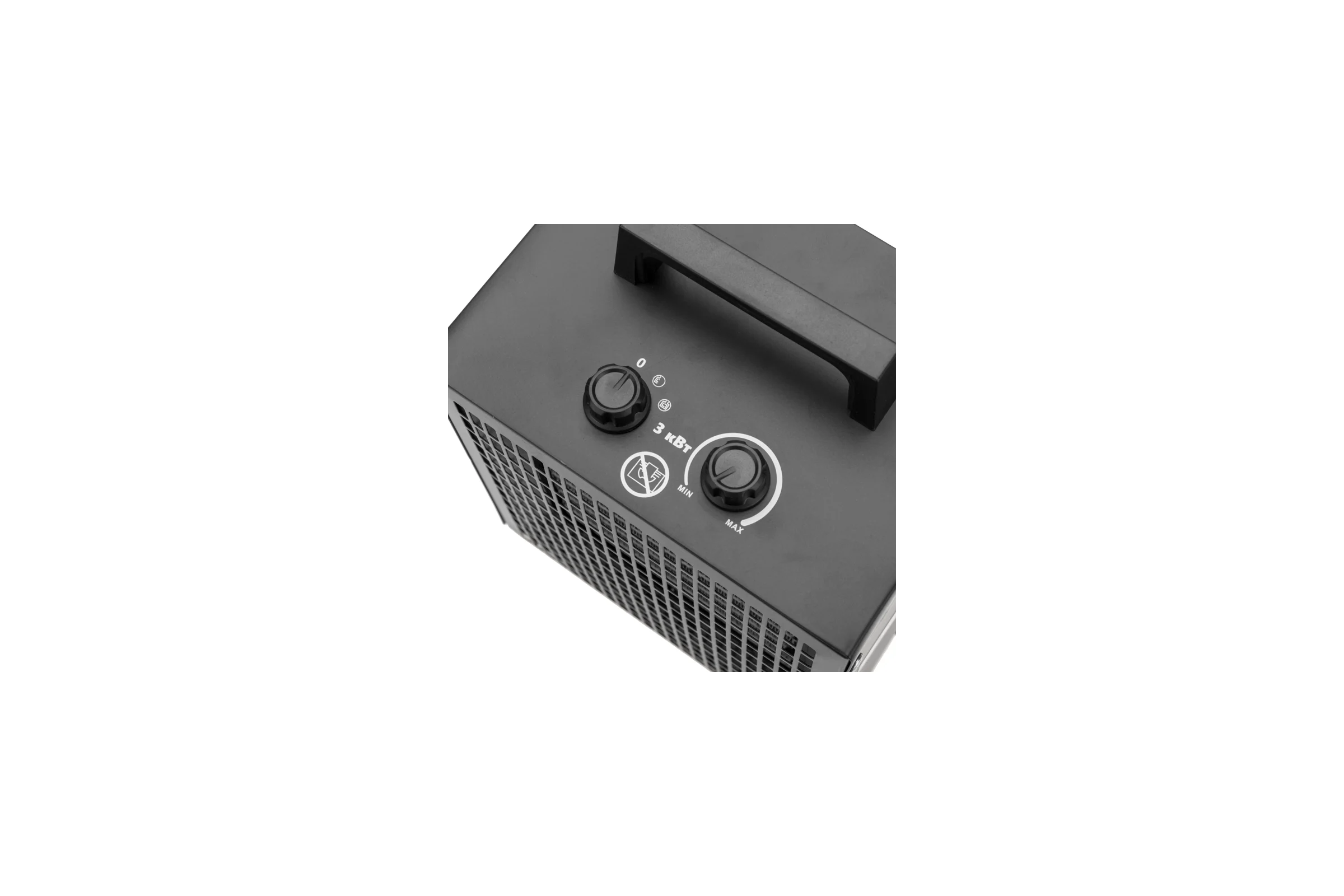 Пушка тепловая электрическая REXANT квадратная, PTC, 3 кВт 60-0042
