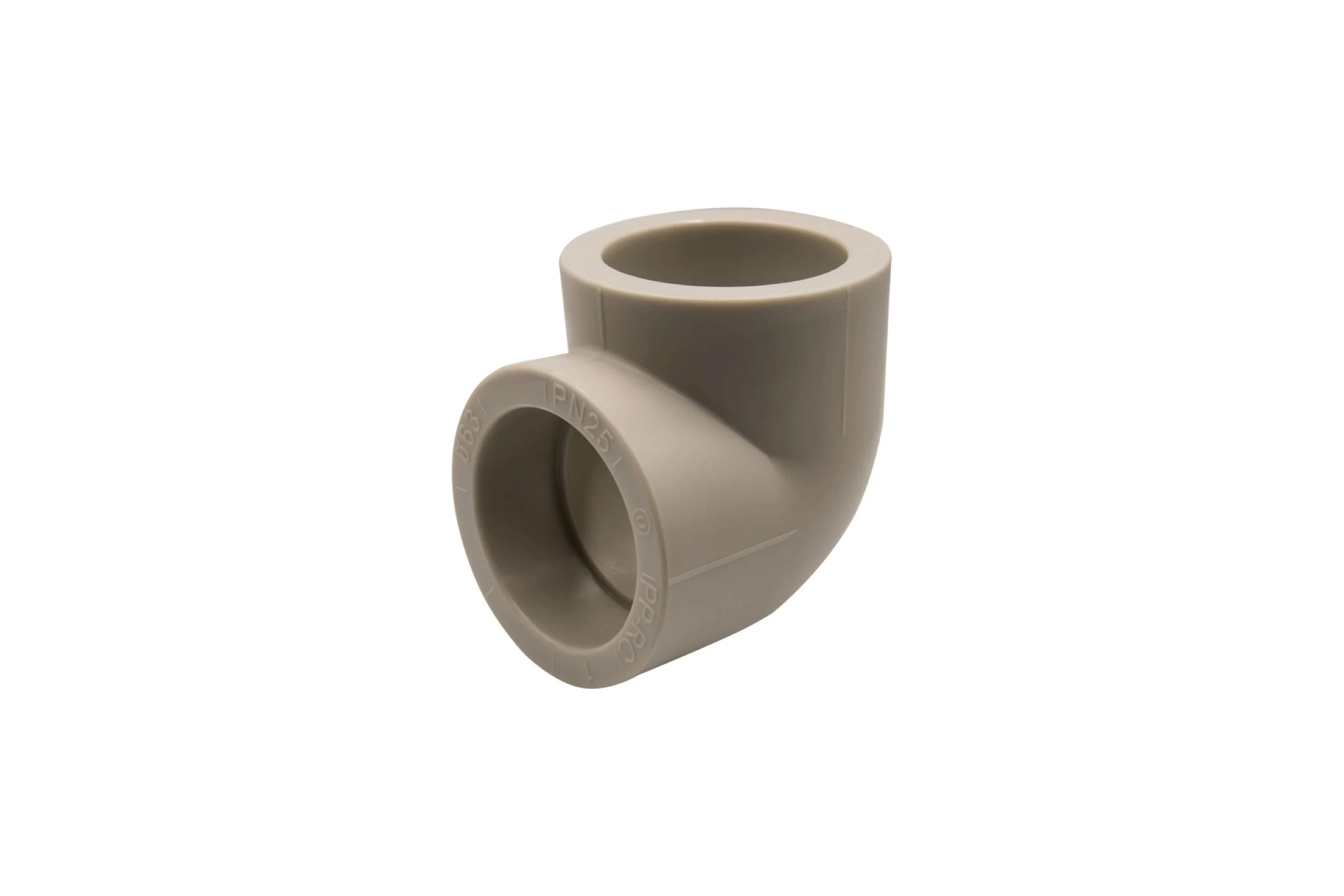 Уголок VRT 63x90 градусов, серый, Россия EVER plast 538421